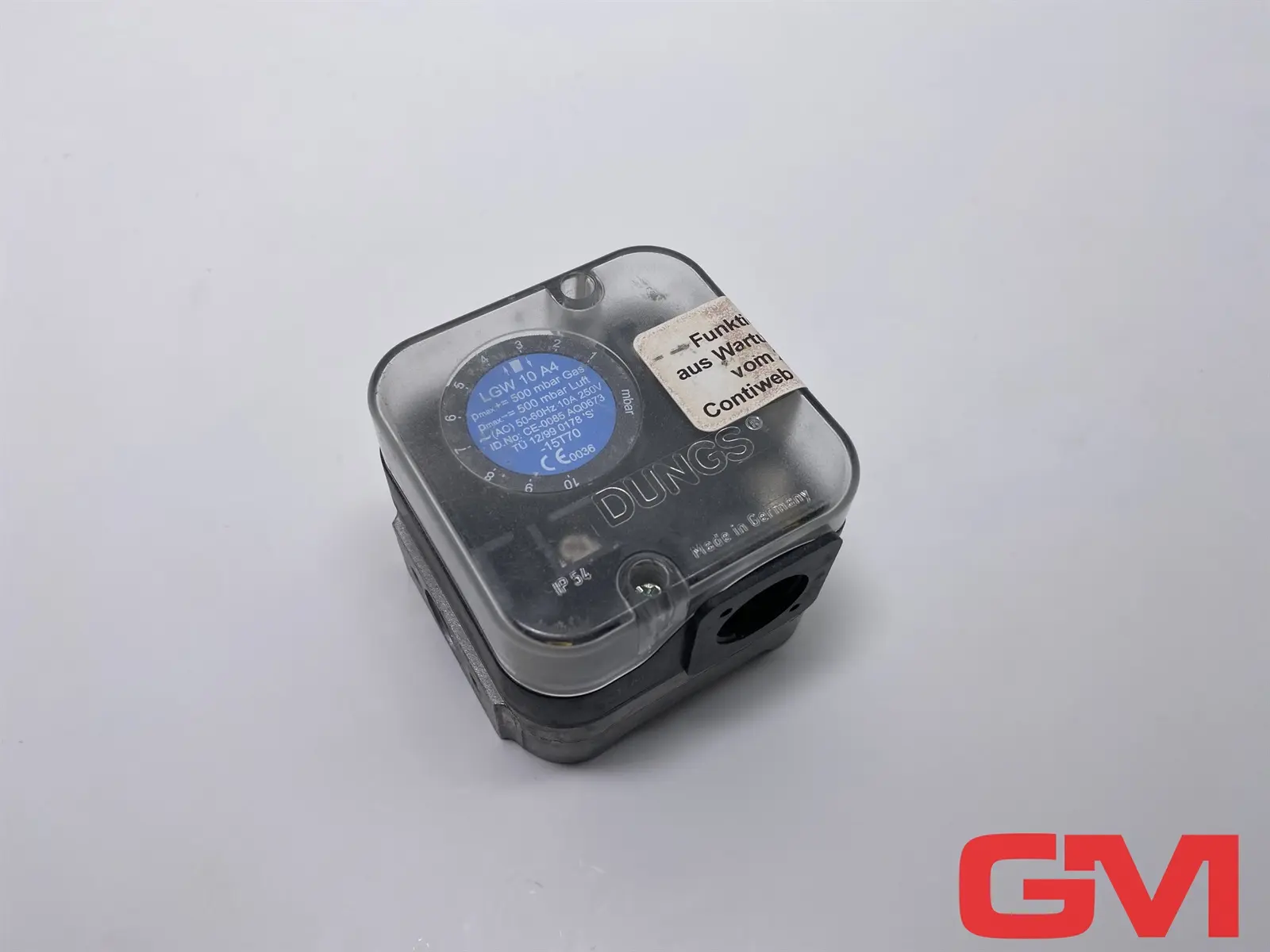 Produktfoto 1 von Dungs Differenzdruckwächter LGW 10 A4 pressure switch 500mbar 1-10mbar 221591