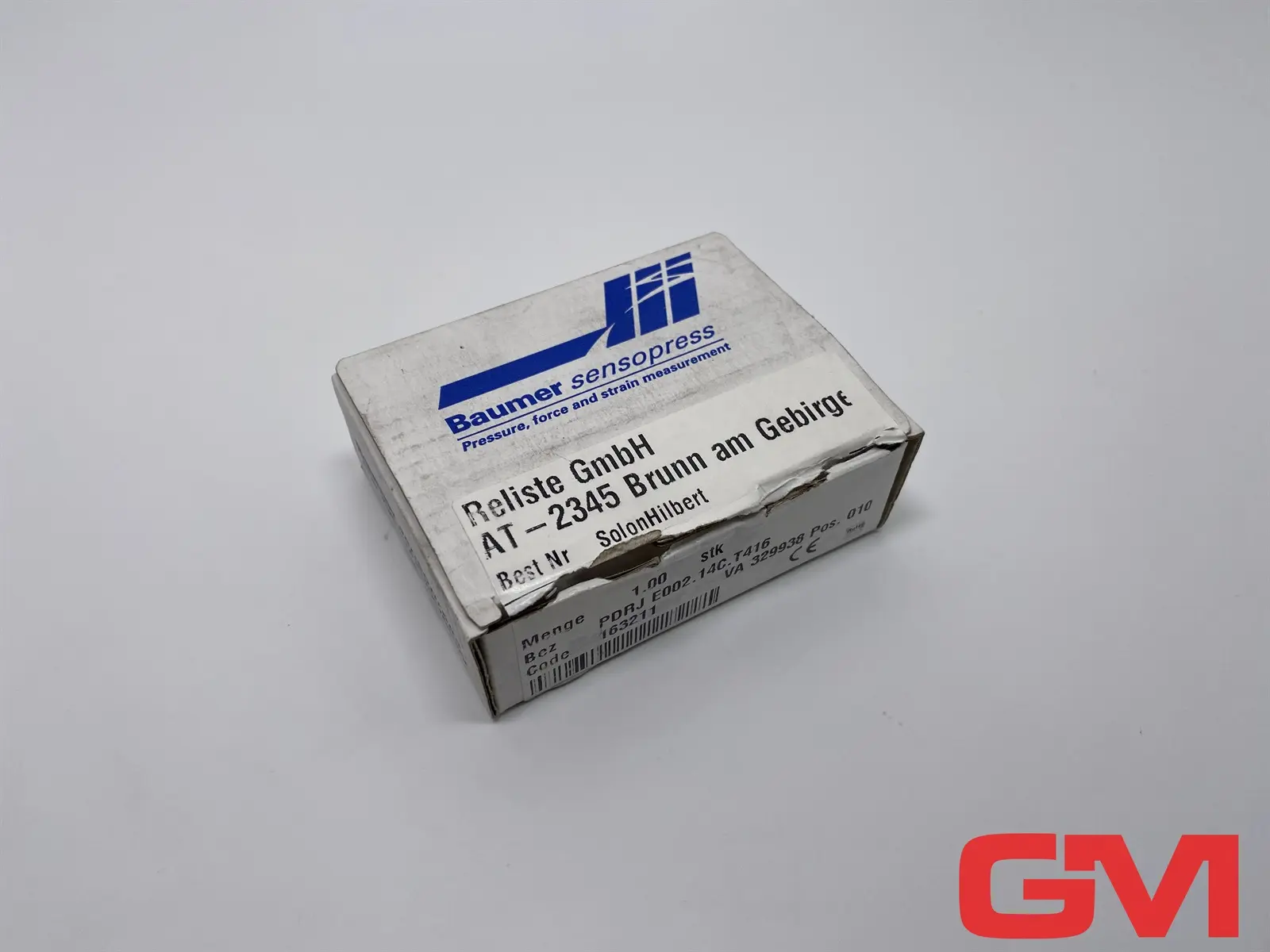 Produktfoto 1 von Baumer Drucksensor PDRJ E002.14C.T416 pressure transmitter CANopen DS404