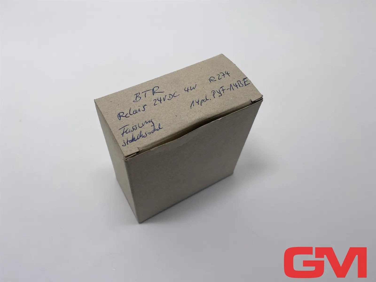 Produktfoto 1 von BTR Steckrelais R274 plug-in relay 24VDC Printrelais Relaissockel PYF-14BE