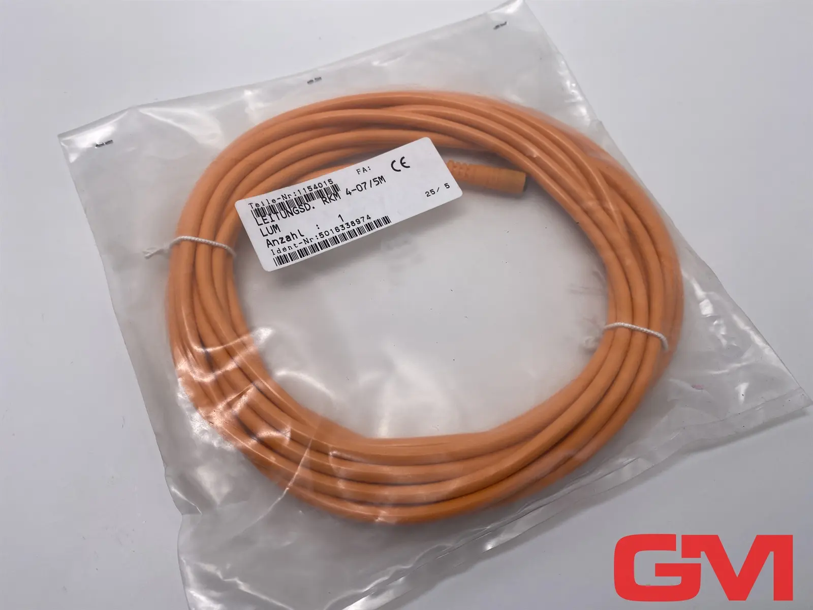 Lumberg Sensorkabel RKM 4-07/5 M sensor cable 11285 Länge 5m Betätigerkabel
