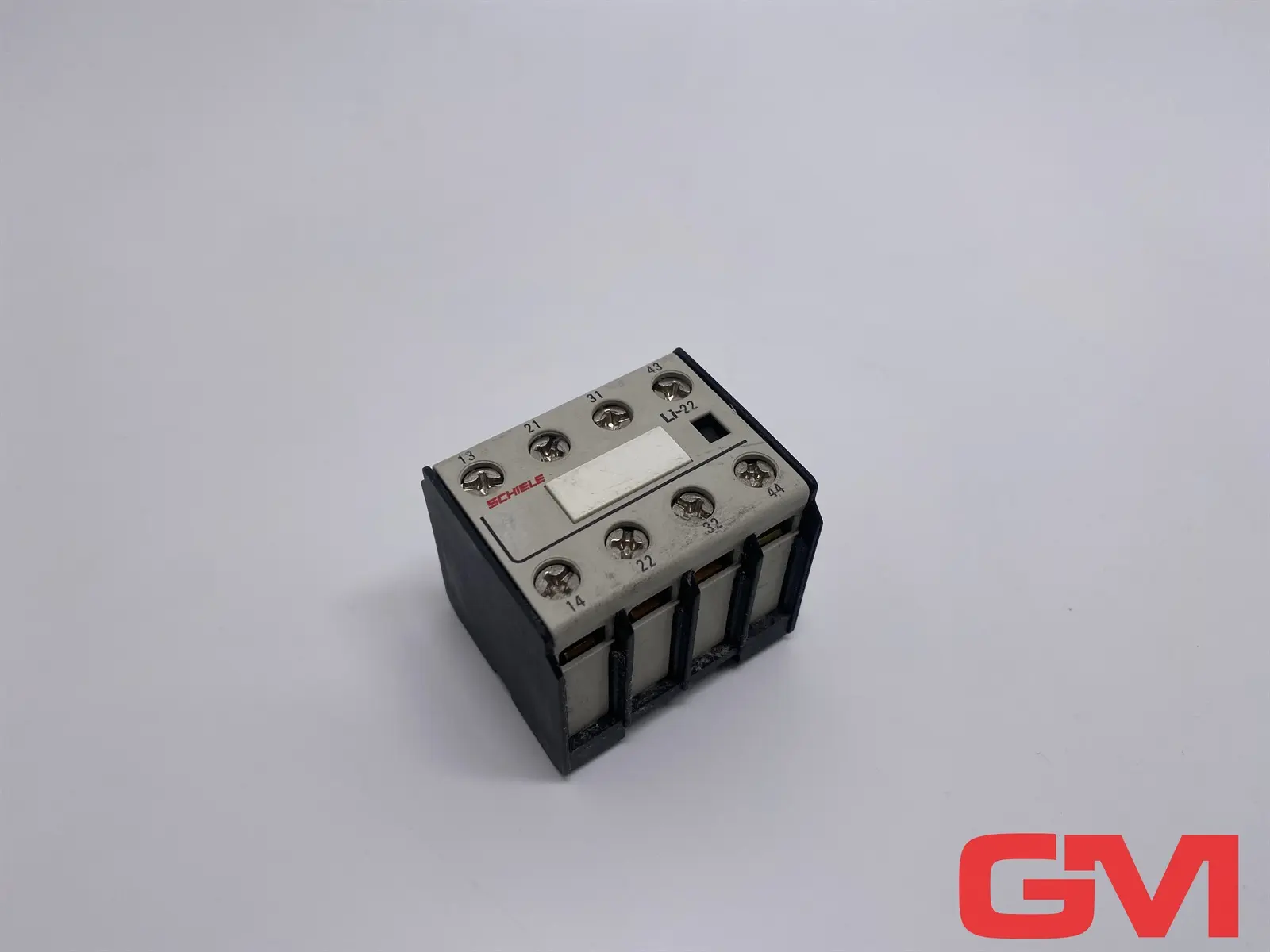 Schiele Hilfskontakt Li-22 auxiliary contact 336900801 3.369.008.01 Hilfsschütz