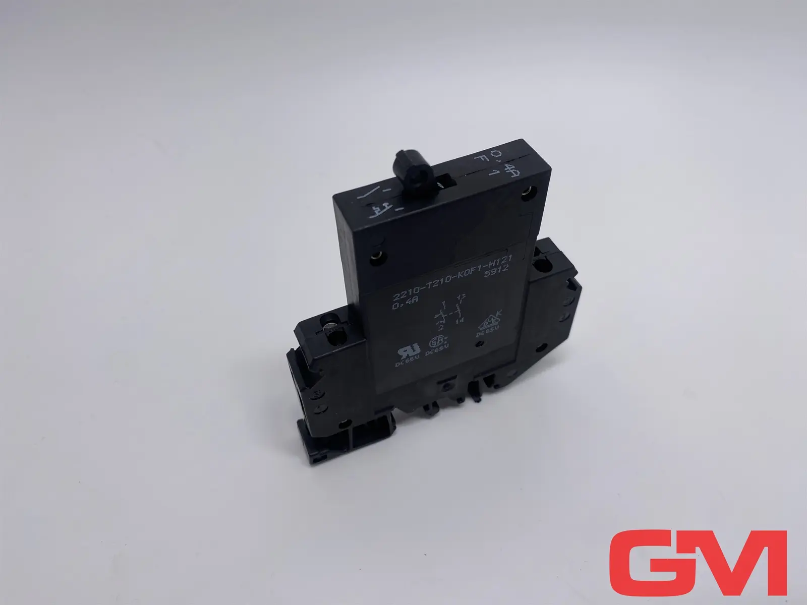 Produktfoto 1 von E-T-A Schutzschalter 2210-T210-K0F1-H121-0,4A circuit breaker 0,4A Kipphebel