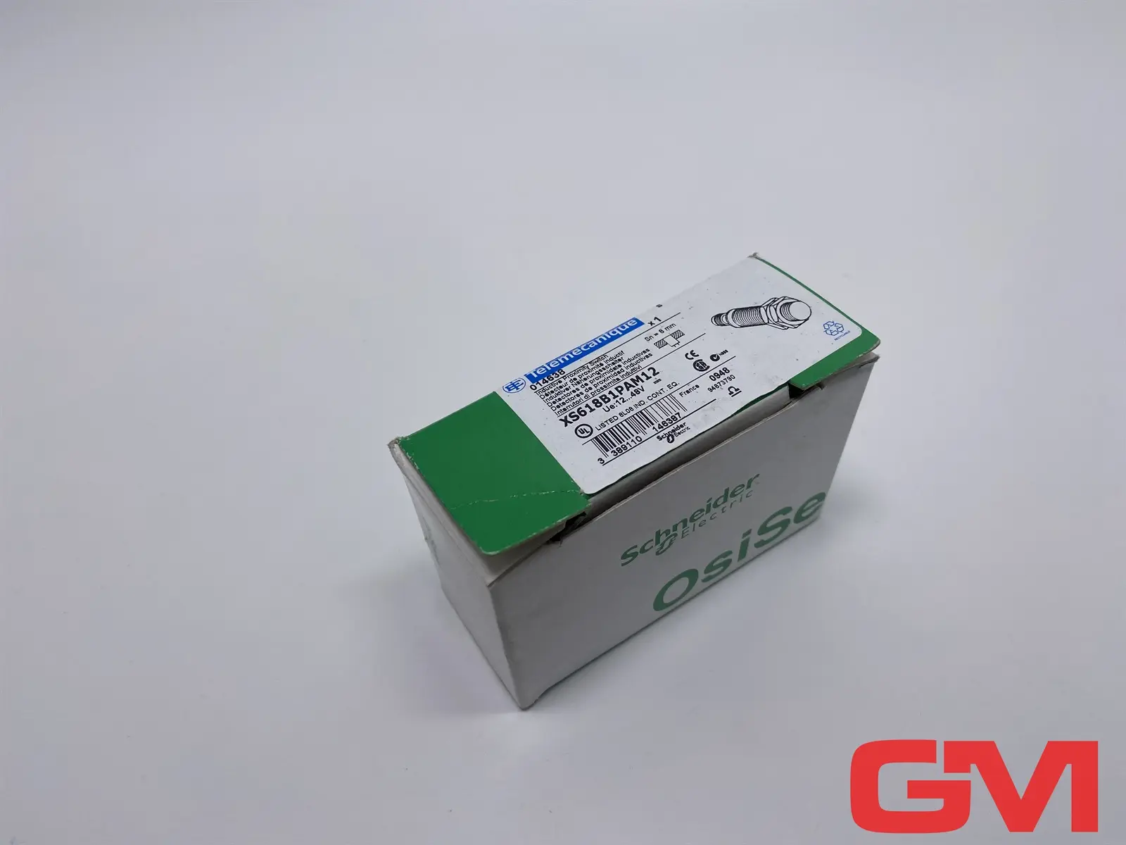 Produktfoto 1 von Telemecanique Induktiver Näherungsschalter XS618B1PAM12 proximity switch 014638