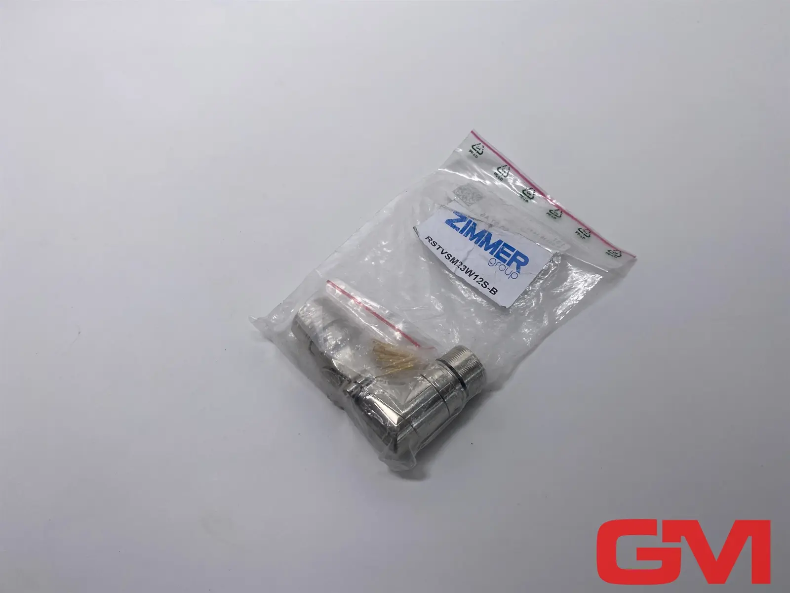 Produktfoto 1 von Zimmer Rundsteckverbinder RSTVSM23W12S-B male connector M23 winkel 12-polig