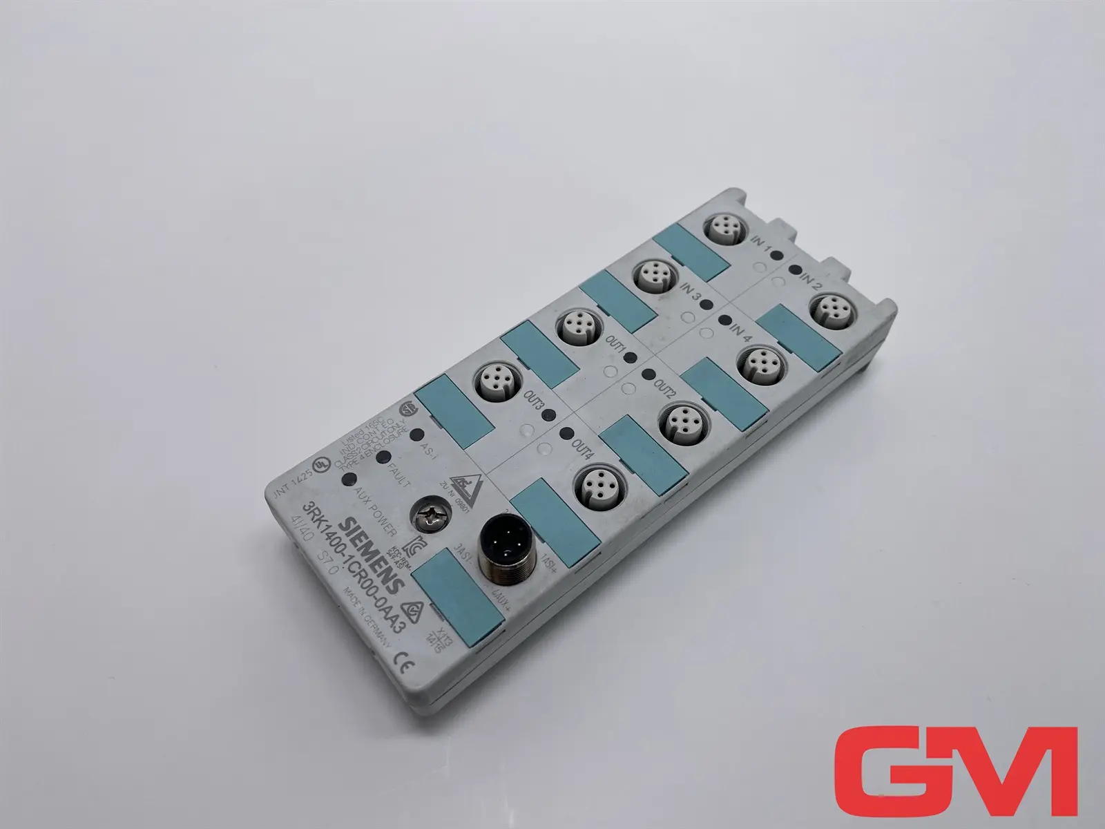 Produktfoto 1 von Siemens AS-i Kompaktmodul 3RK1400-1CR00-0AA3 compact module K60 E-Stand 12