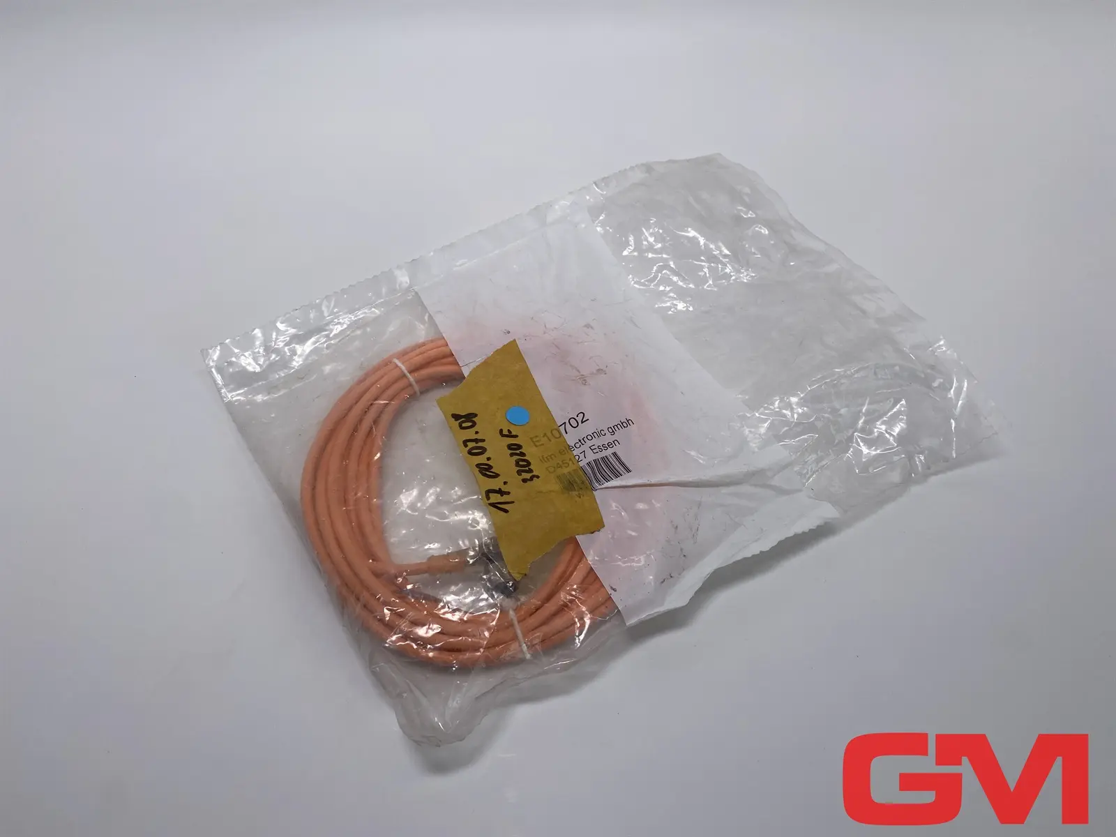 Produktfoto 1 von ifm Kabeldose E10702 cable plug socket M12 abgewinkelt PVC Kabel Länge 5m