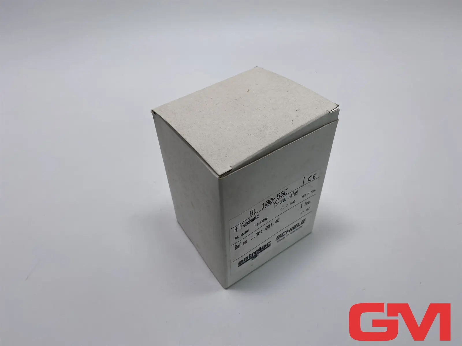 Produktfoto 1 von Entrelec Schiele Hilfsschütz HL 100-55E control relay AC 230V 5S+5Ö 1.361.001.40