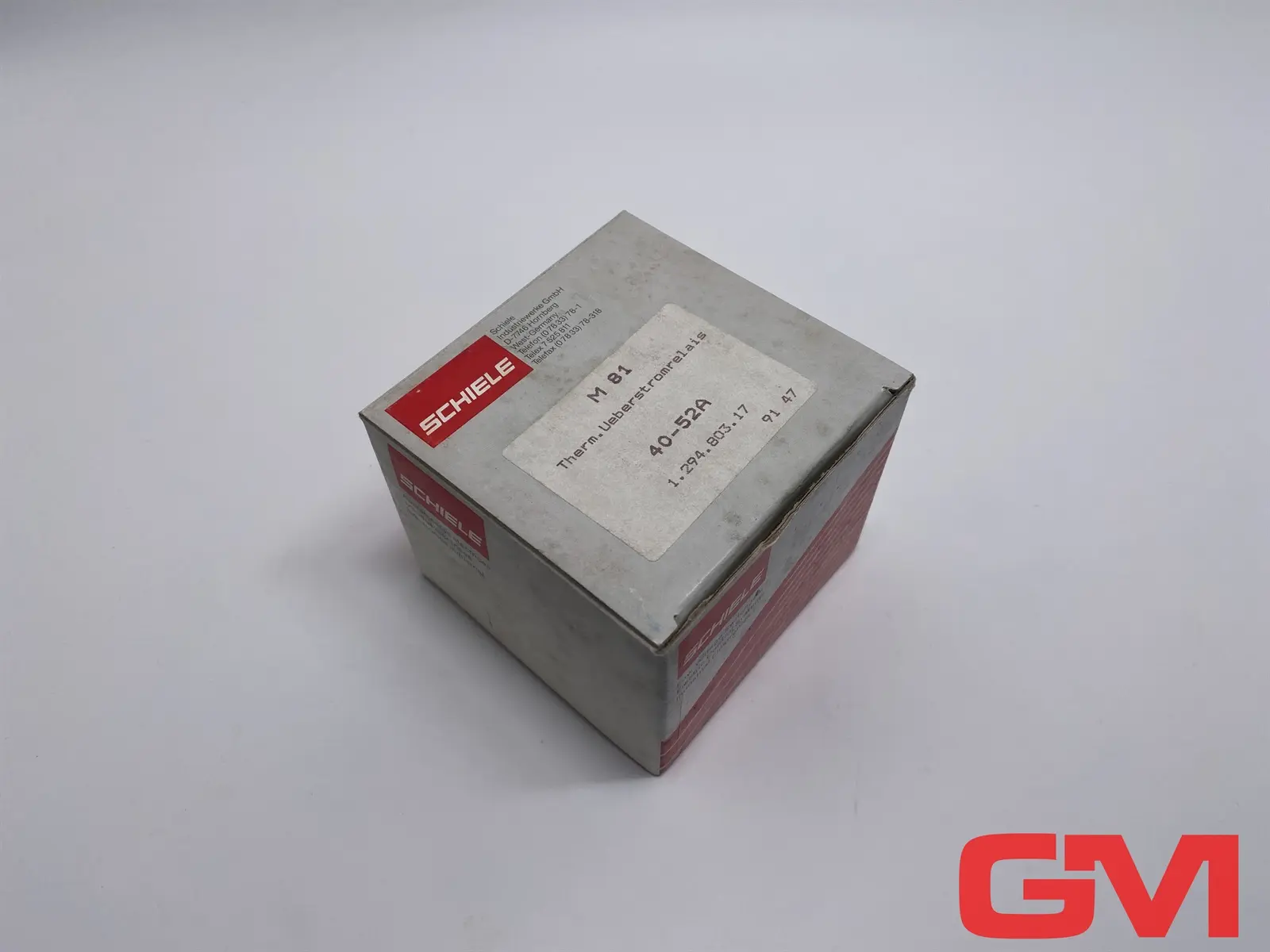 Produktfoto 1 von Schiele Thermisches Überstromrelais M81 40-52A overload relay 1.294.803.17