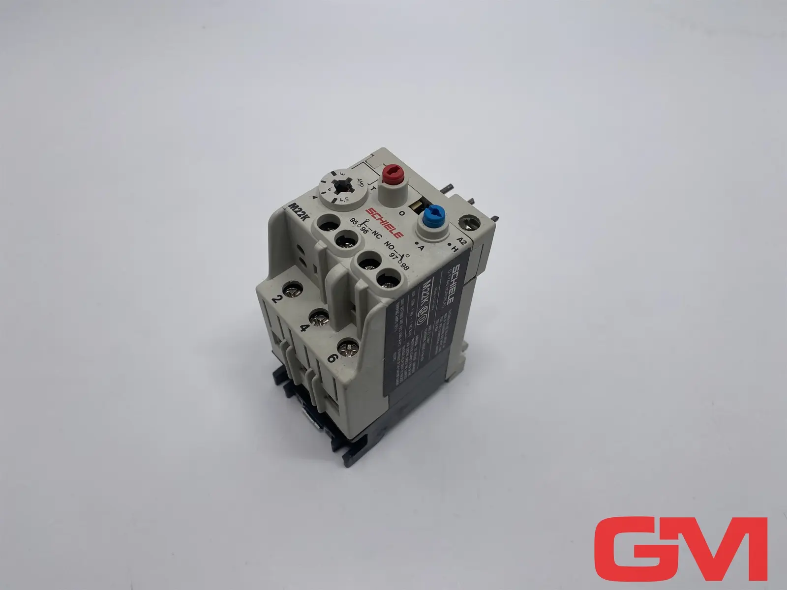 Produktfoto 1 von Schiele Motorschutzrelais M22K overload relay 3-4,5A NO/NC Überstromrelais
