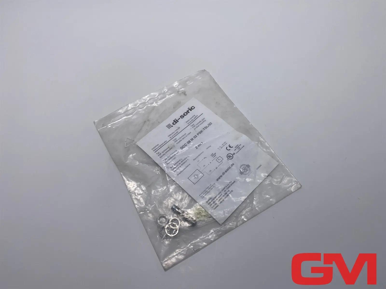 Produktfoto 1 von di-soric Näherungsschalter DCC 08 M 02 PSK-TSL/32 proximity switch 207812