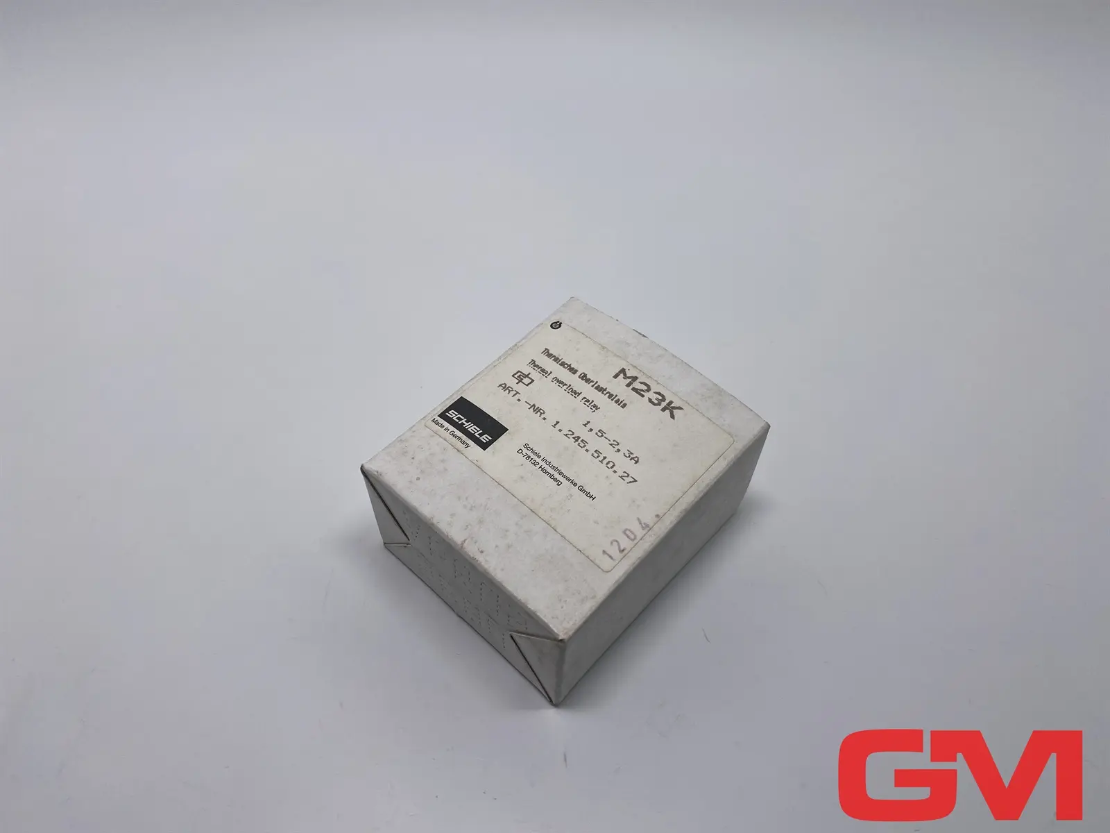 Produktfoto 1 von Schiele Thermisches Überlastrelais M23K 1,5-2,3A overload relay 1.245.510.27