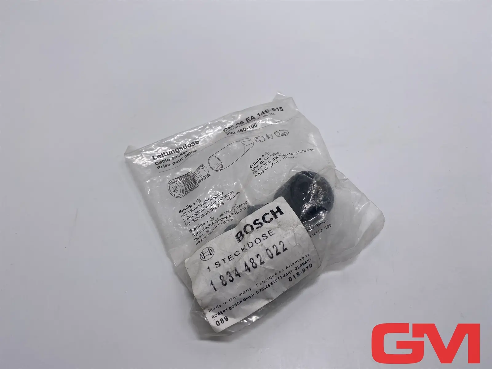 Produktfoto 1 von Hirschmann Steckdose CM 06 EA 14S-61S cable socket 932 460-100 Bosch 1834482022