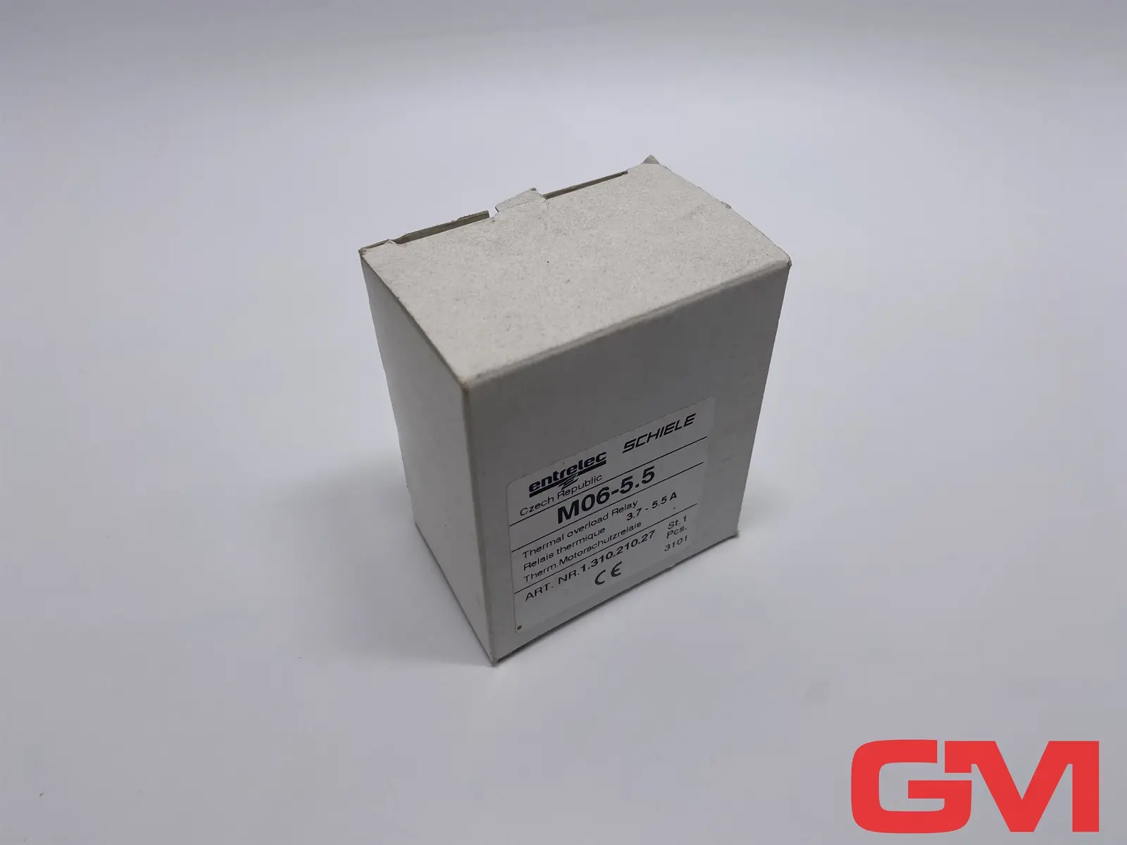 Produktfoto 1 von Entrelec Schiele Motorschutzrelais M06-5.5 overload relay 3,7-5,5A 1.310.210.27