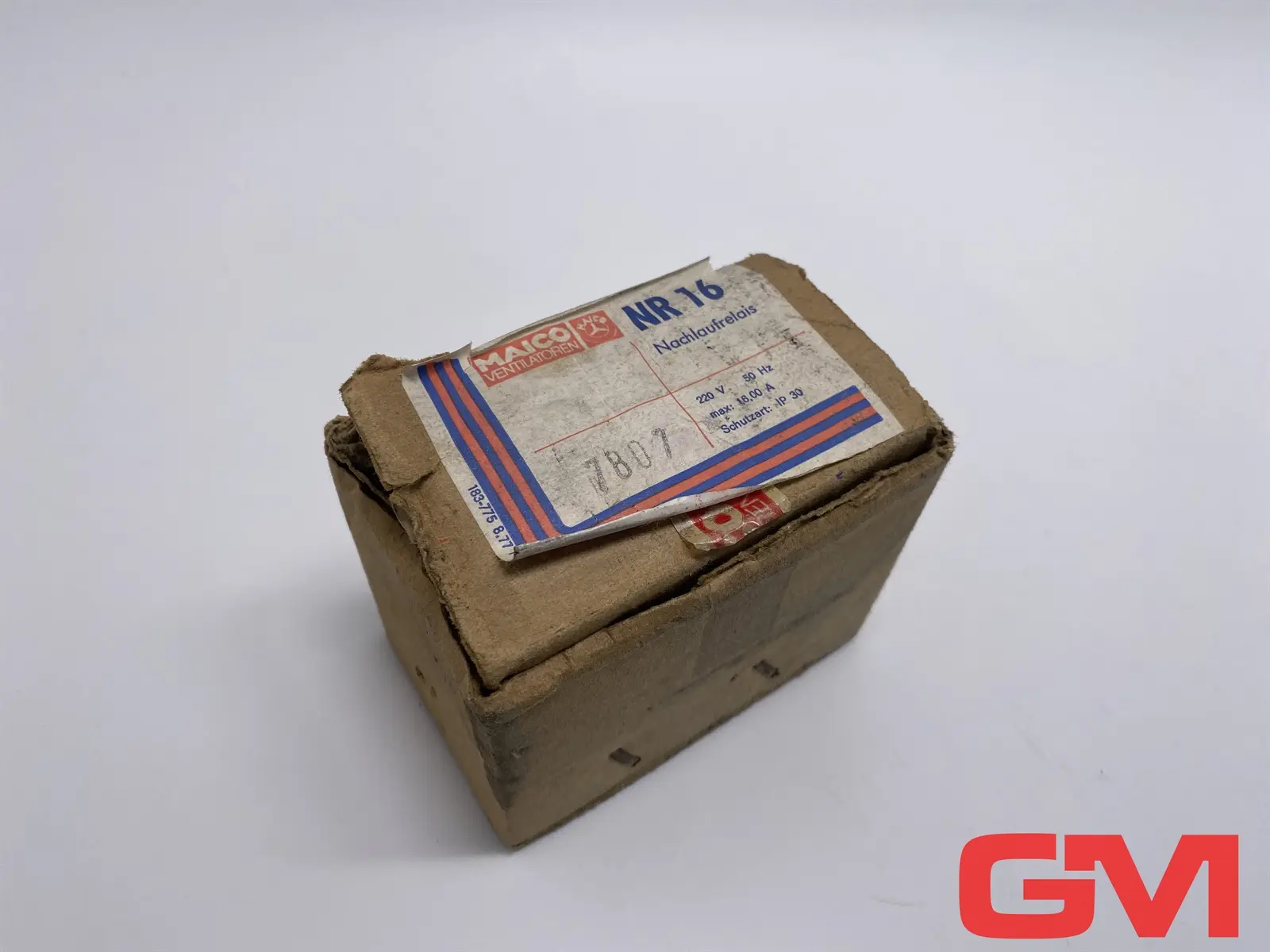 Produktfoto 1 von Maico Nachlaufrelais NR 16  time-delay relay 220V 50Hz 16A 0,5-15 Min.
