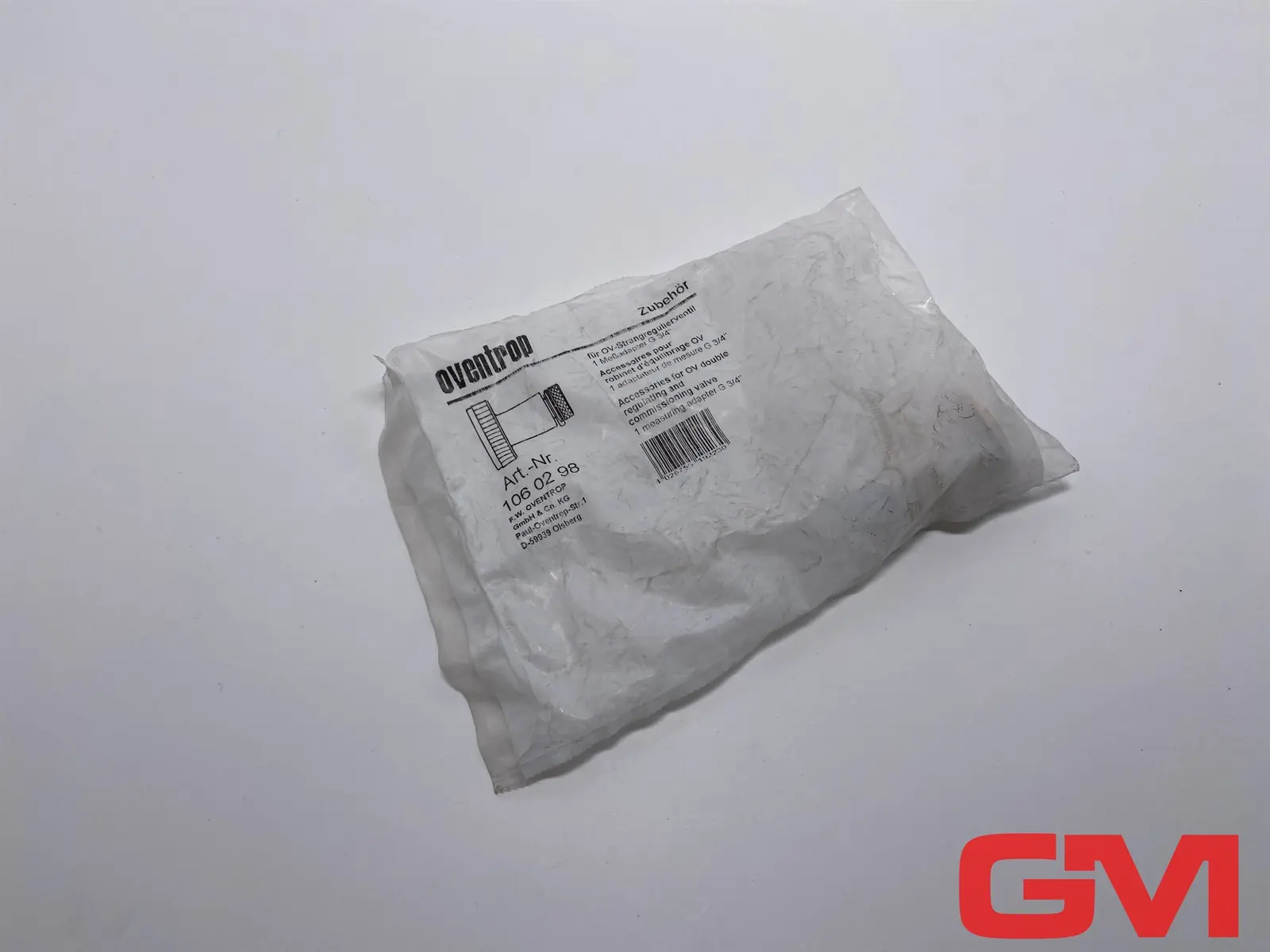 Produktfoto 1 von Oventrop Messadapter G 3/4" 1060298 measuring adapter OV-Strangregulierventil