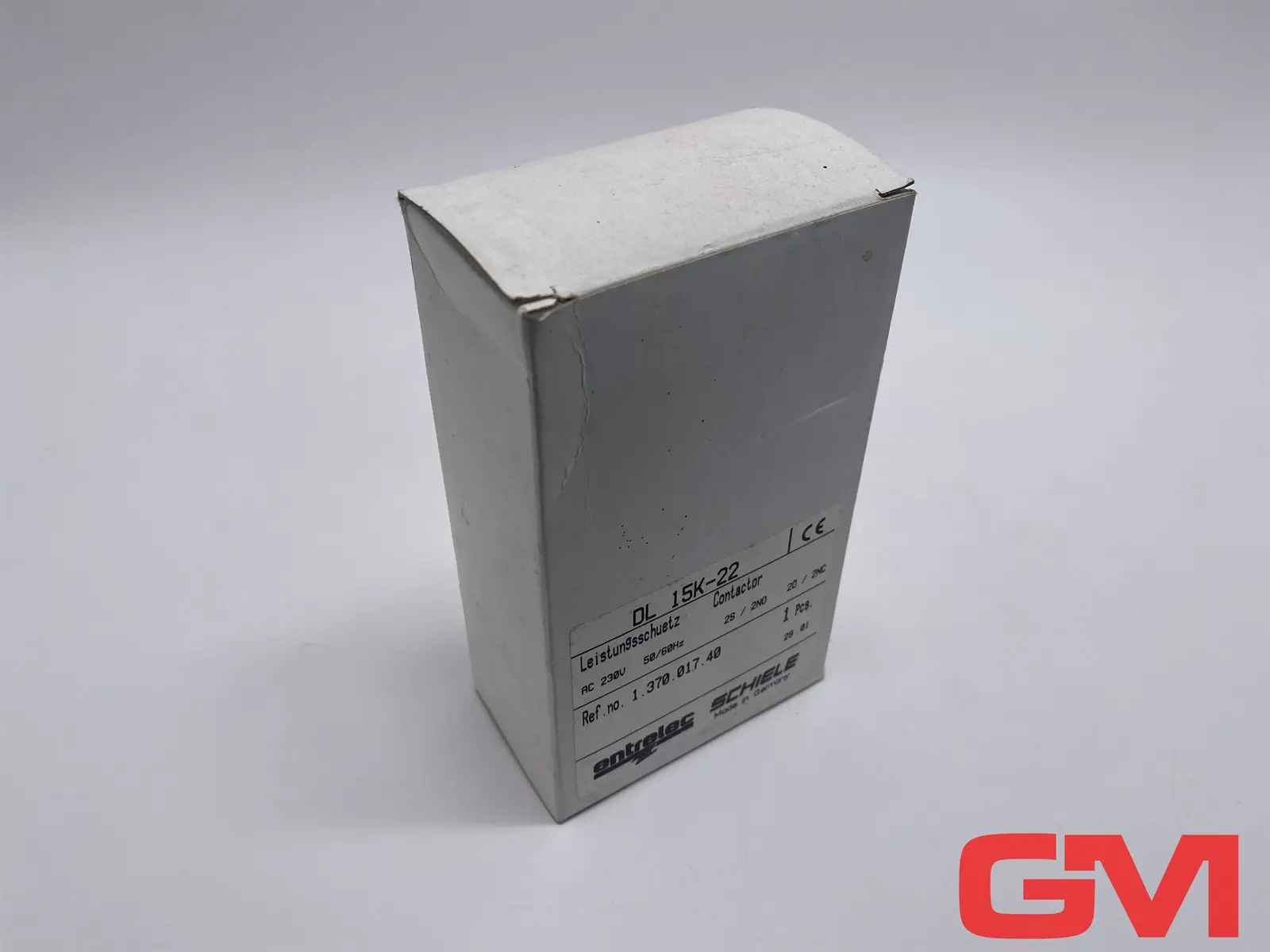 Produktfoto 1 von Entrelec Schiele Leistungsschütz DL 15K-22 contactor AC230V 2NO+2NC 1.370.017.40