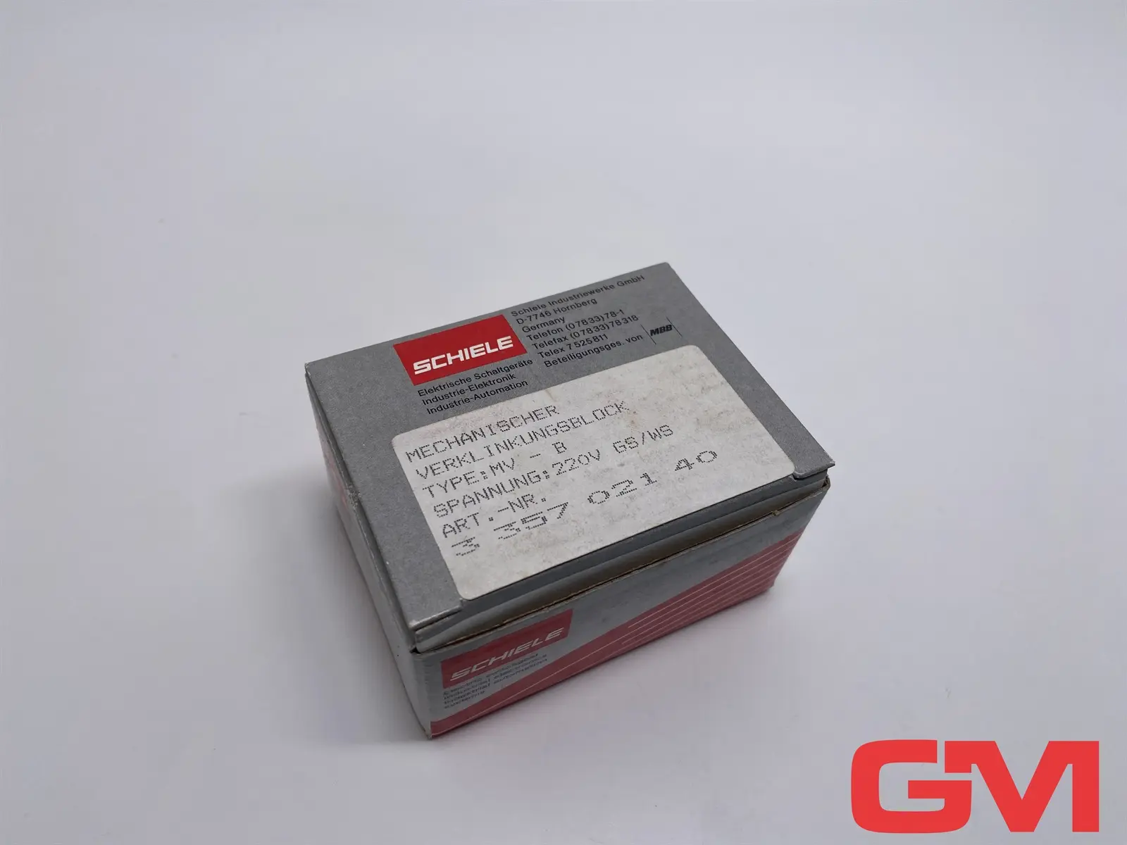 Produktfoto 1 von Schiele Mechanischer Verklingungsblock MV-B locking module 220V 335702140