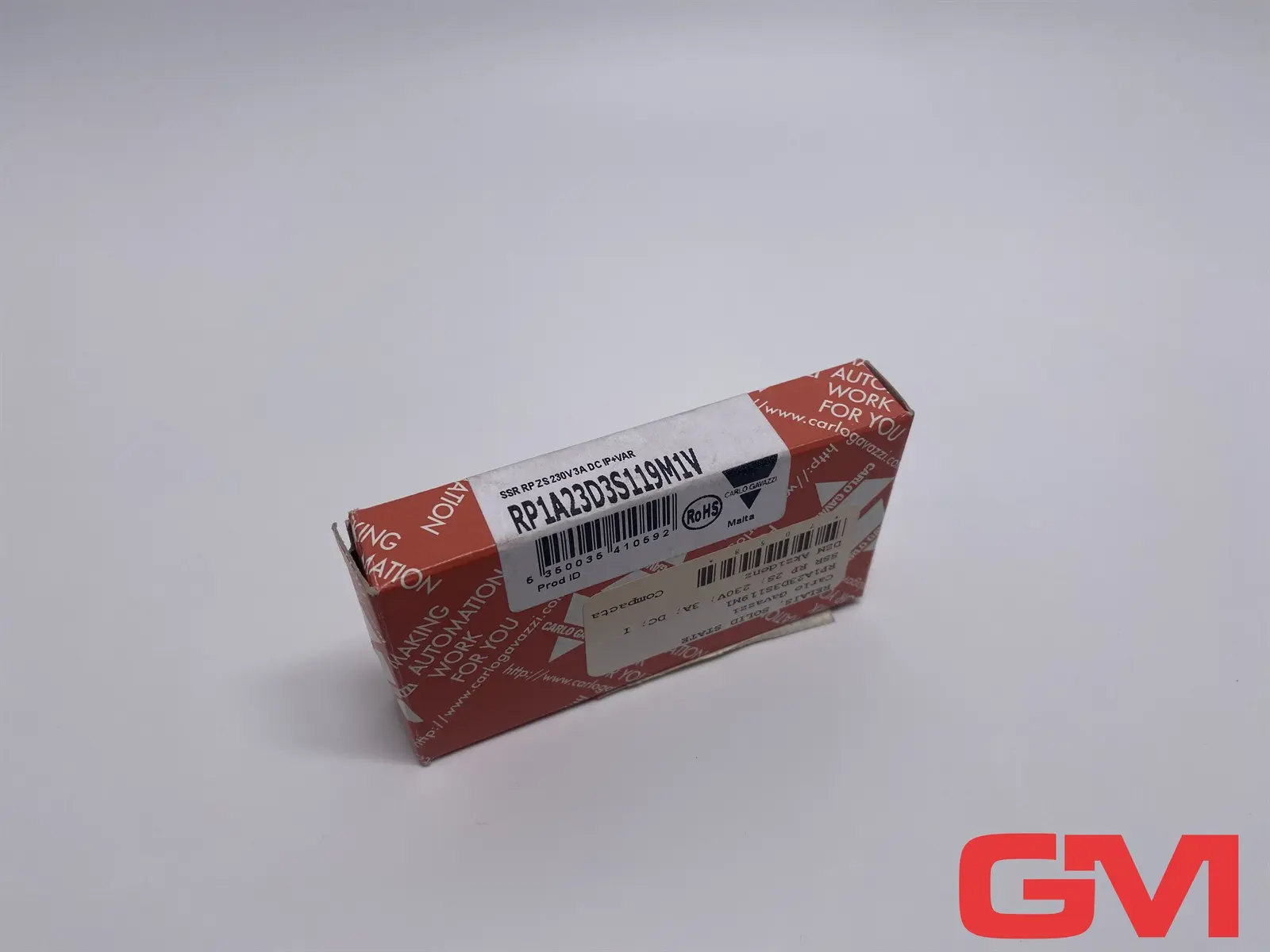 Carlo Gavazzi Halbleiterrelais RP1A23D3S119M1V solid state relay 230V 3A