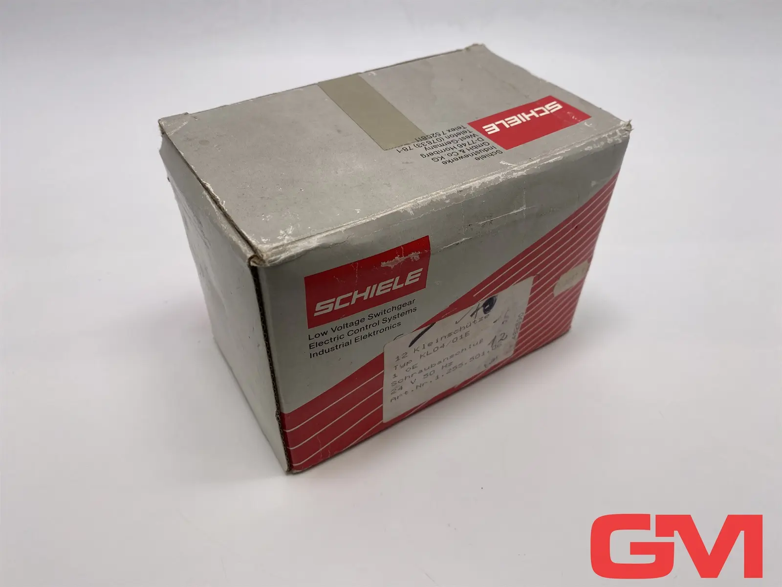 Produktfoto 1 von VE 6x Schiele Kleinschütz KL04/01E mini contactor 01E 24V 50Hz 1NC 1.255.501.06