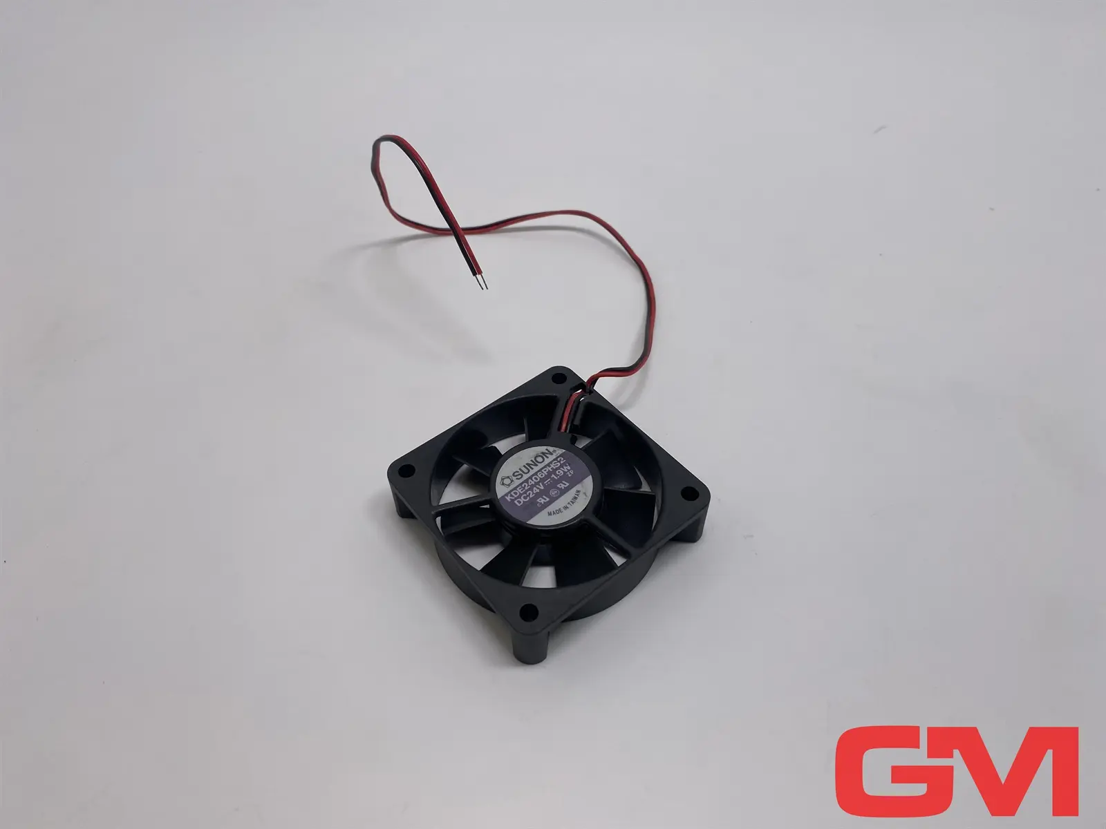Produktfoto 1 von Sunon Axiallüfter KDE2406PHS2 axial fan DC24V 1,9W Rohraxial 60mm x 60mm