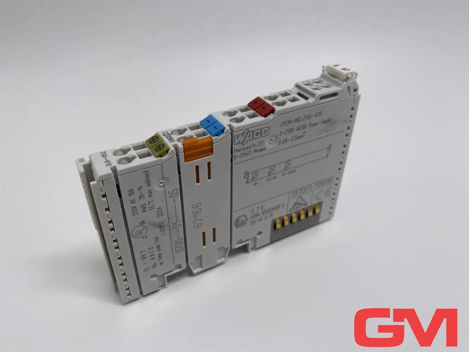 Produktfoto 1 von Wago Potentialeinspeisung 750-612 Power Supply 230 V AC/DC Einspeiseklemme
