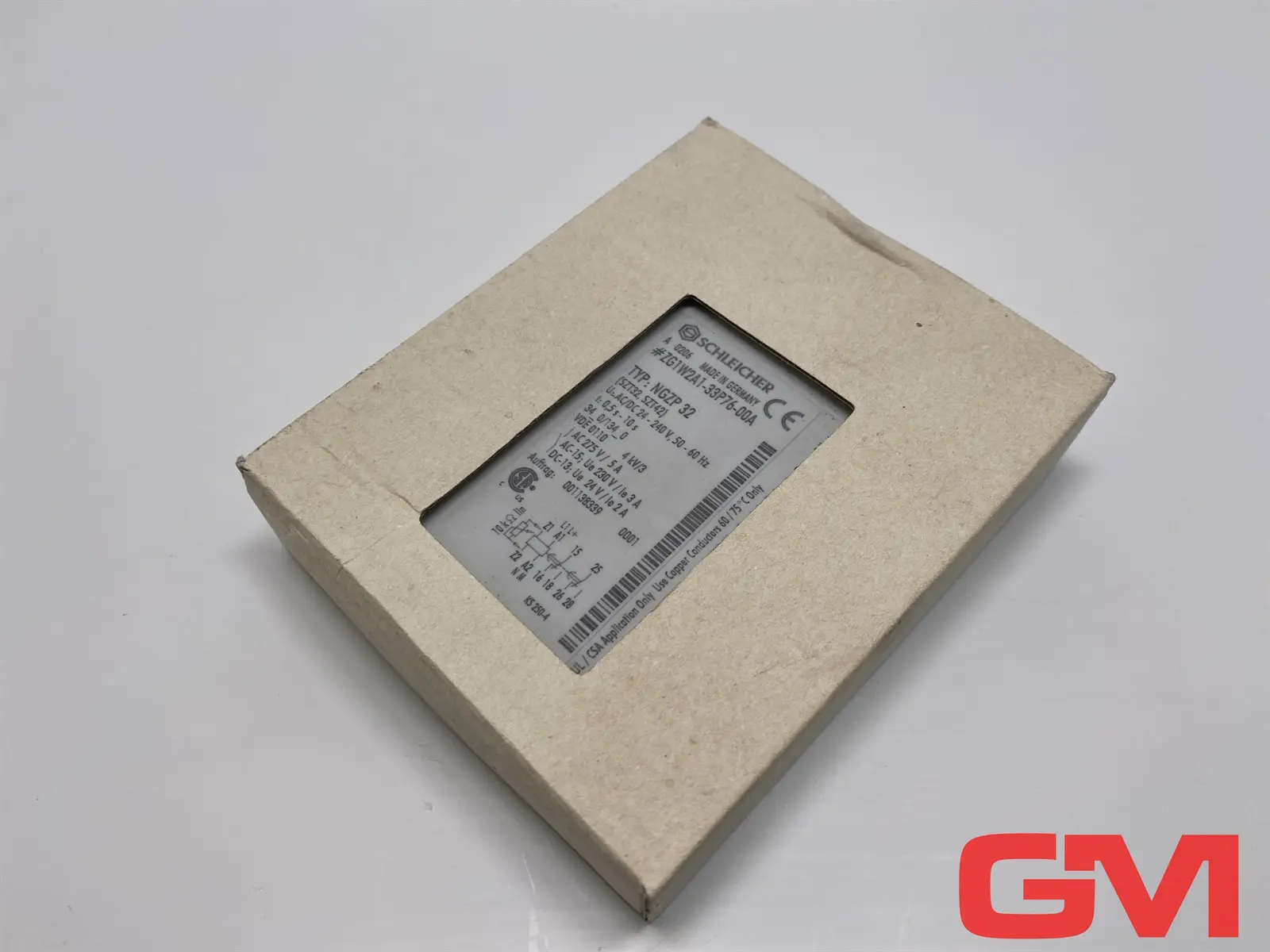 Produktfoto 1 von Schleicher Zeitrelais NGZP 32 time relay 0,5s-10s 24-240V ZG1W2A1-33P76-00A