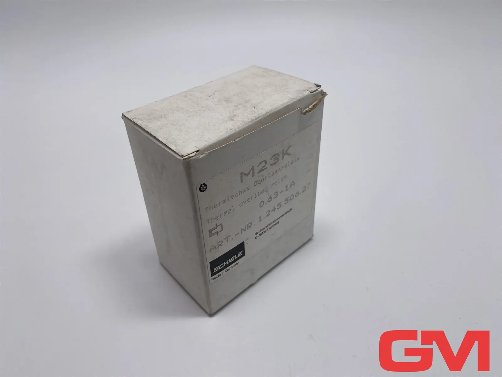 Produktfoto 1 von Schiele Überlastschutzrelais M23K overload relay 0,63-1A 1.245.506.27