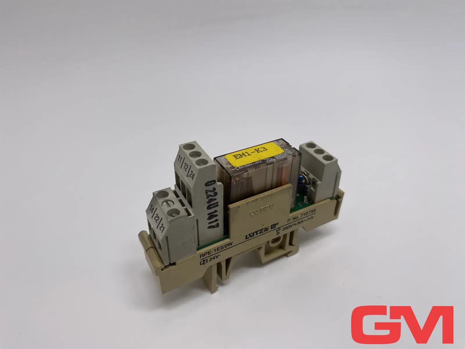 Produktfoto 1 von Lütze Relaisbaustein RPE-1E2/2W 24V DC relay module 710755 VARIOPOINT