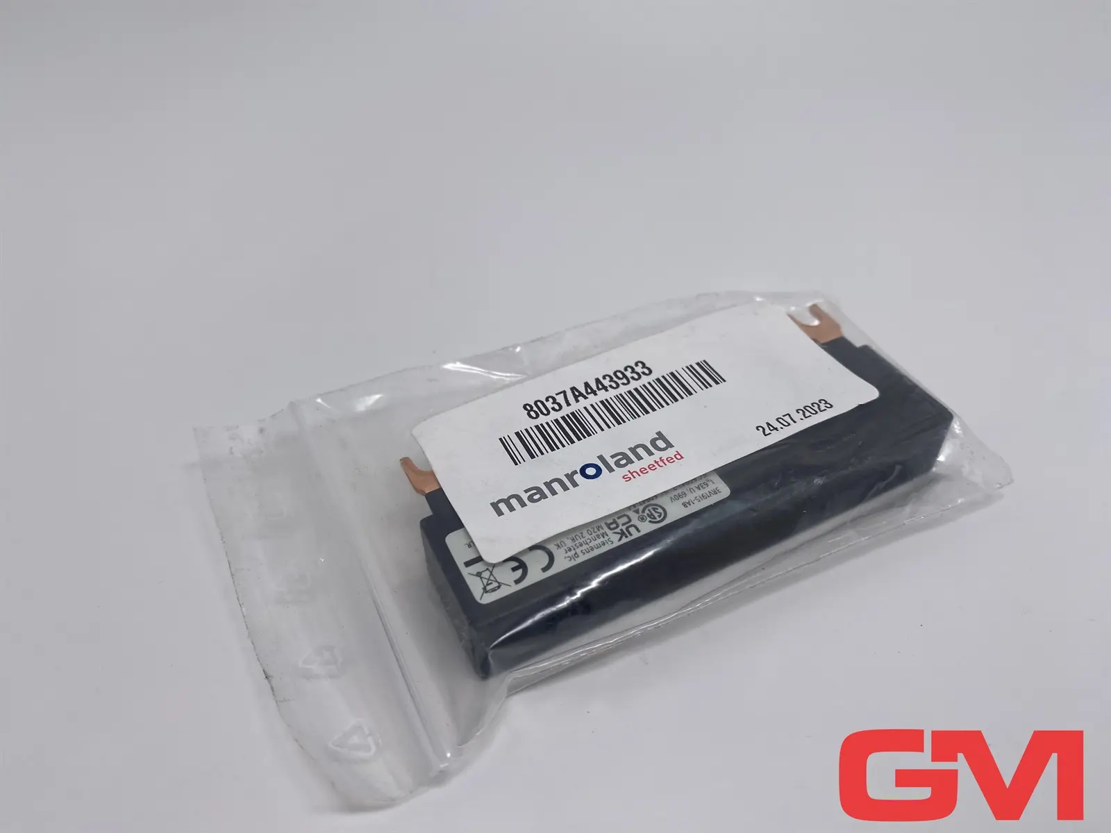 Produktfoto 1 von Siemens Sammelschiene 3RV1915-1AB busbar 63A 690V Manroland 8037A443933