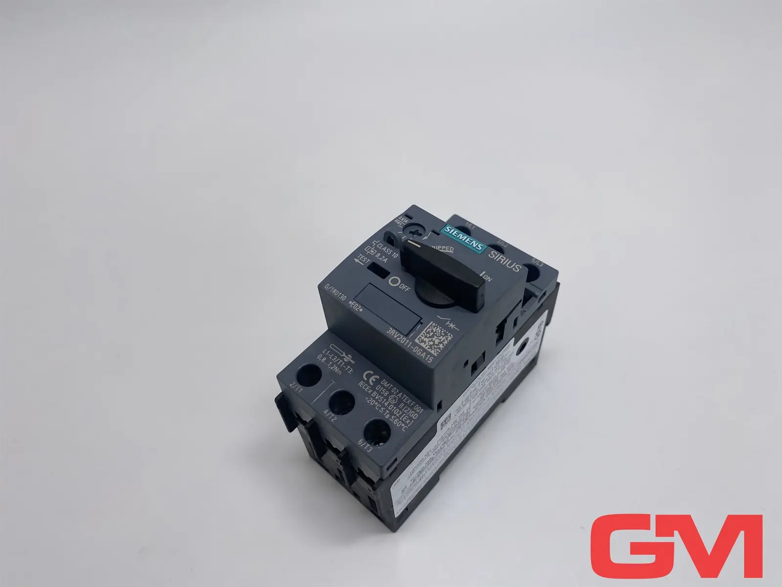 Produktfoto 1 von Siemens Leistungsschalter 3RV2011-0GA15 circuit breaker 0,63-0,45A Motorschutz