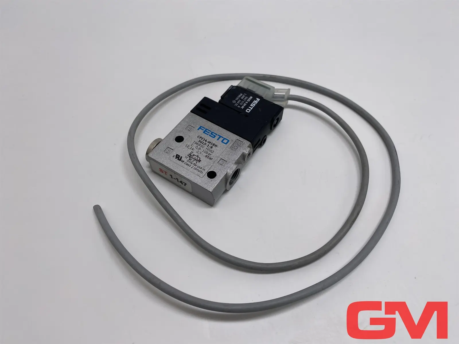 Produktfoto 1 von Festo Magnetventil CPE14-M1BH-3GLS-1/8 solenoid valve 196930 mit Leitungsstecker