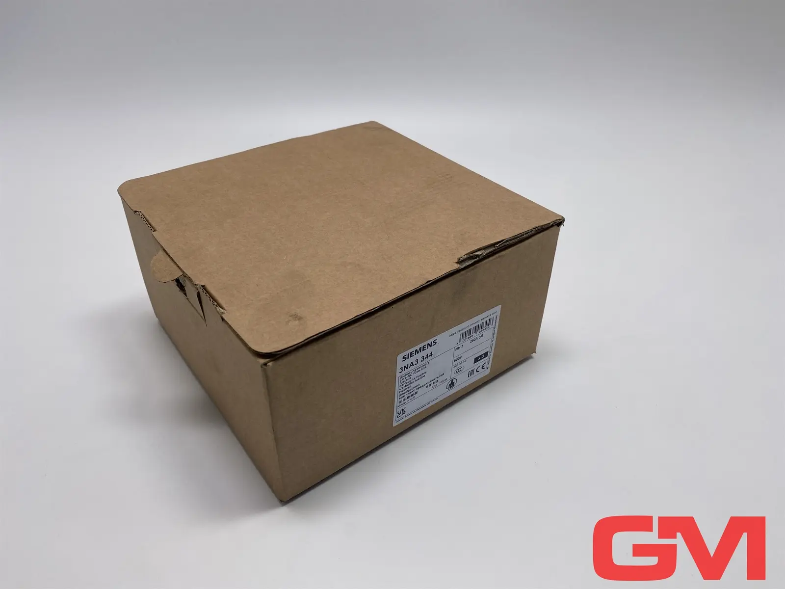 Produktfoto 1 von VE 3x Siemens Sicherungseinsatz 3NA3344 LV HRC fuse-link NH3 250A gG 500V