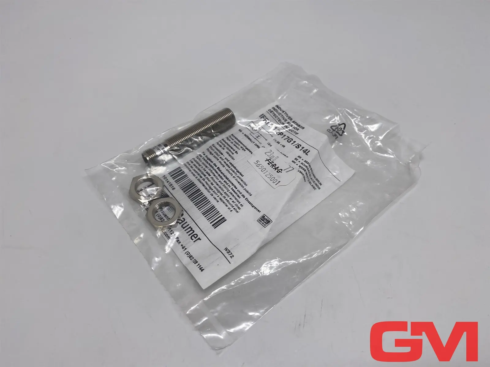 Produktfoto 1 von Baumer Induktiver Sensor IFRM 12P17G1/S14L inductive sensor 10141516