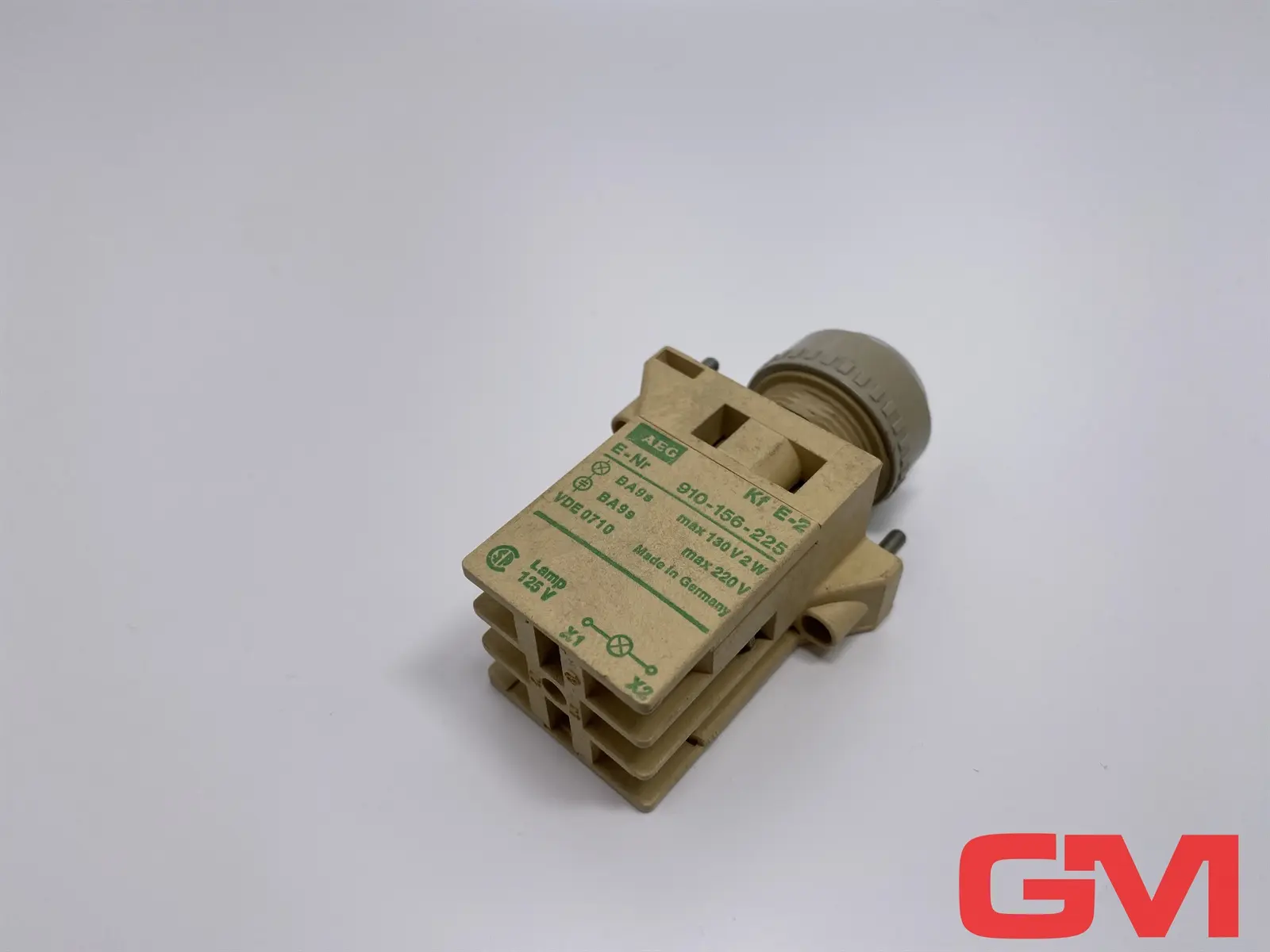 Produktfoto 1 von AEG Drucktaster Kf E-2 pudh button 910-156-225 Druckschalter Leuchtmelder