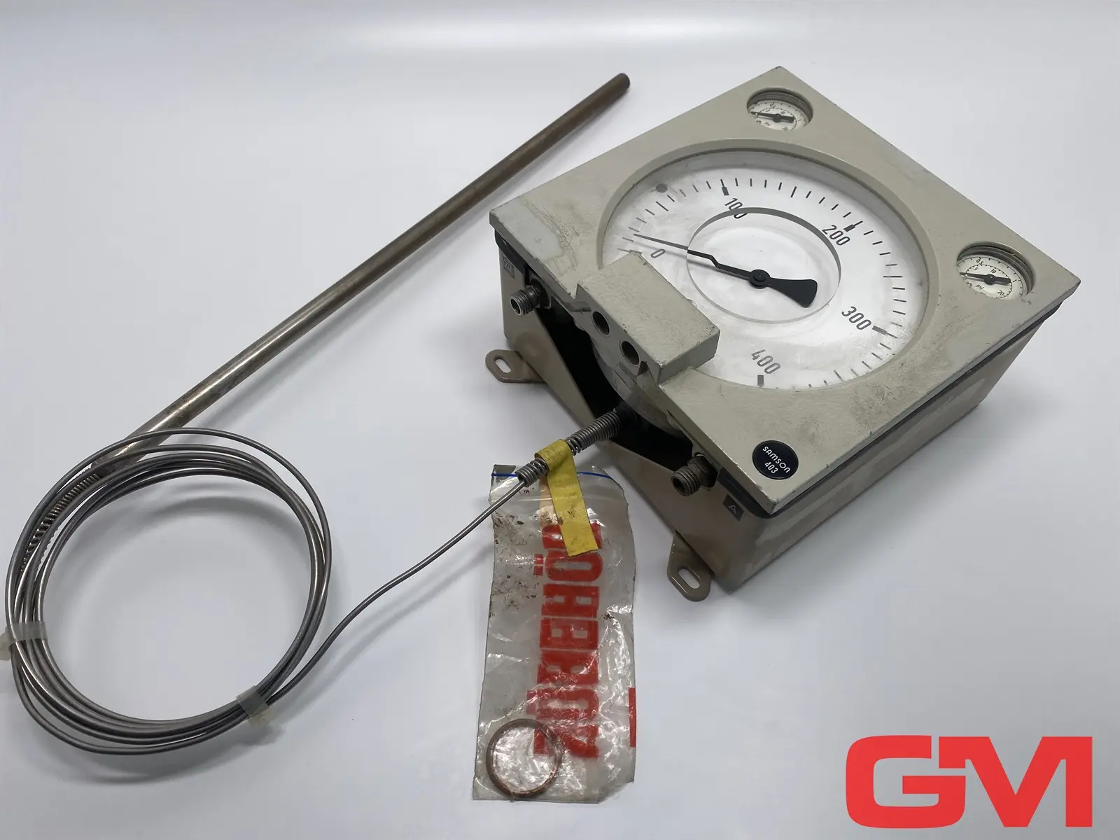 Produktfoto 1 von Samson PI-Regler Anzeige 403 A Pneumatic indicating controller 0-400 Wandmontage