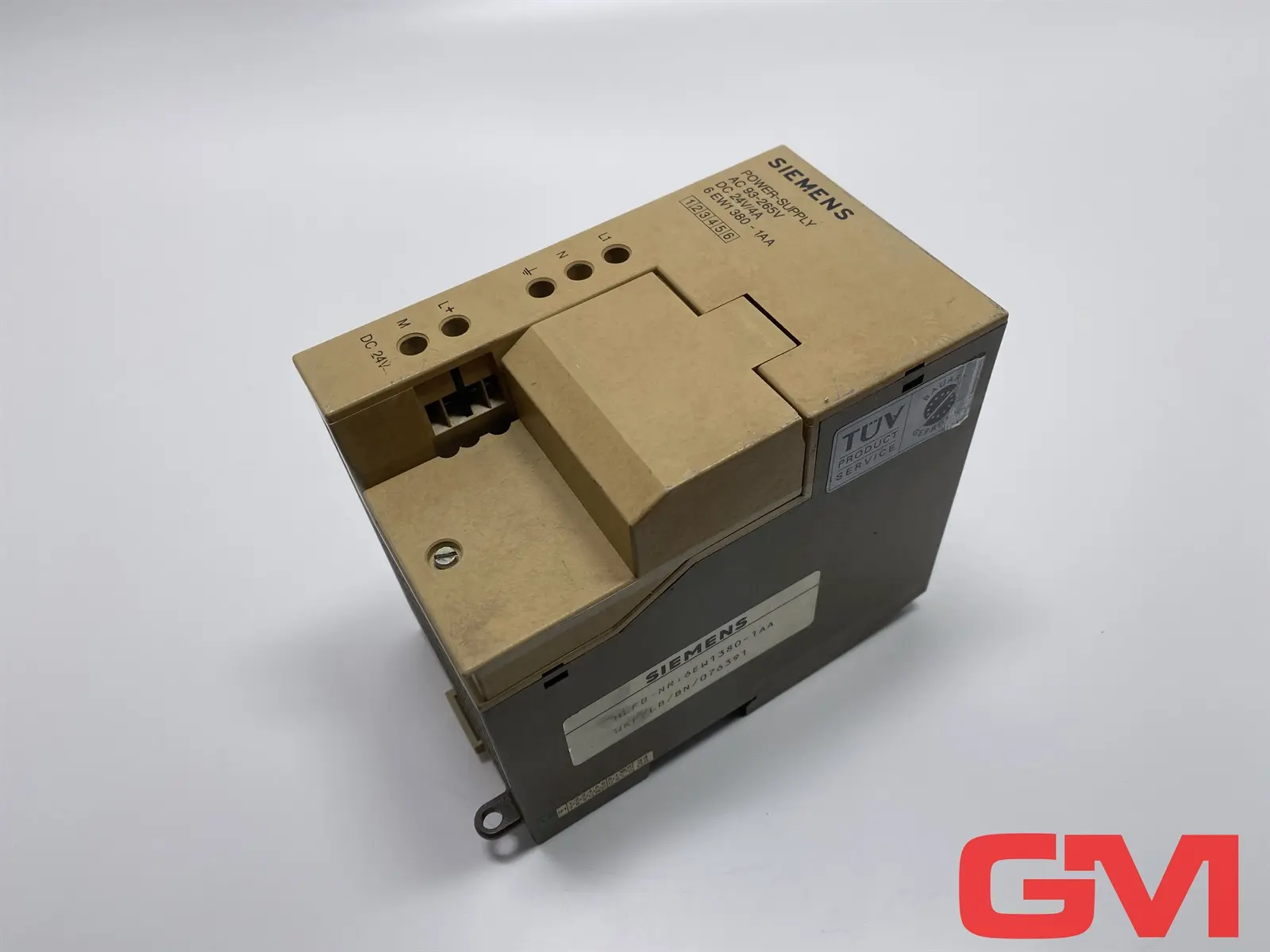 Produktfoto 1 von Siemens Stromversorgung 6EW1380-1AA power supply E-Stand 02 leicht beschädigt