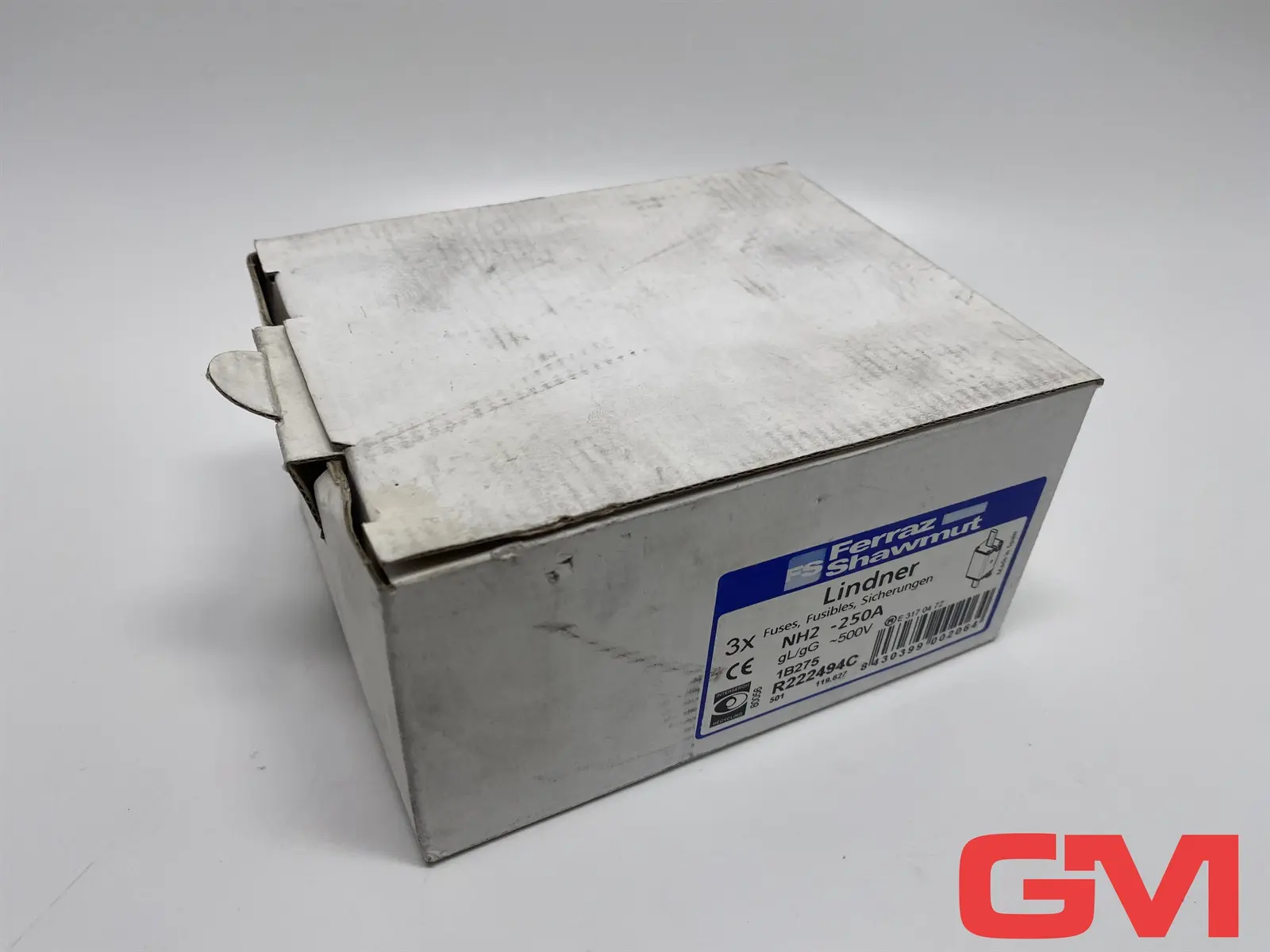 Produktfoto 1 von VE 3x Ferraz Shawmut Lindner Sicherung R222494C fuse NH2 250A gL/gG 500V AC