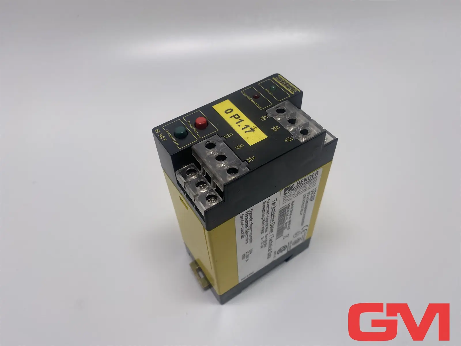 Produktfoto 1 von Bender Isolationüberwachungsgerät UG 140 P earth fault relay B916382 DC 24V