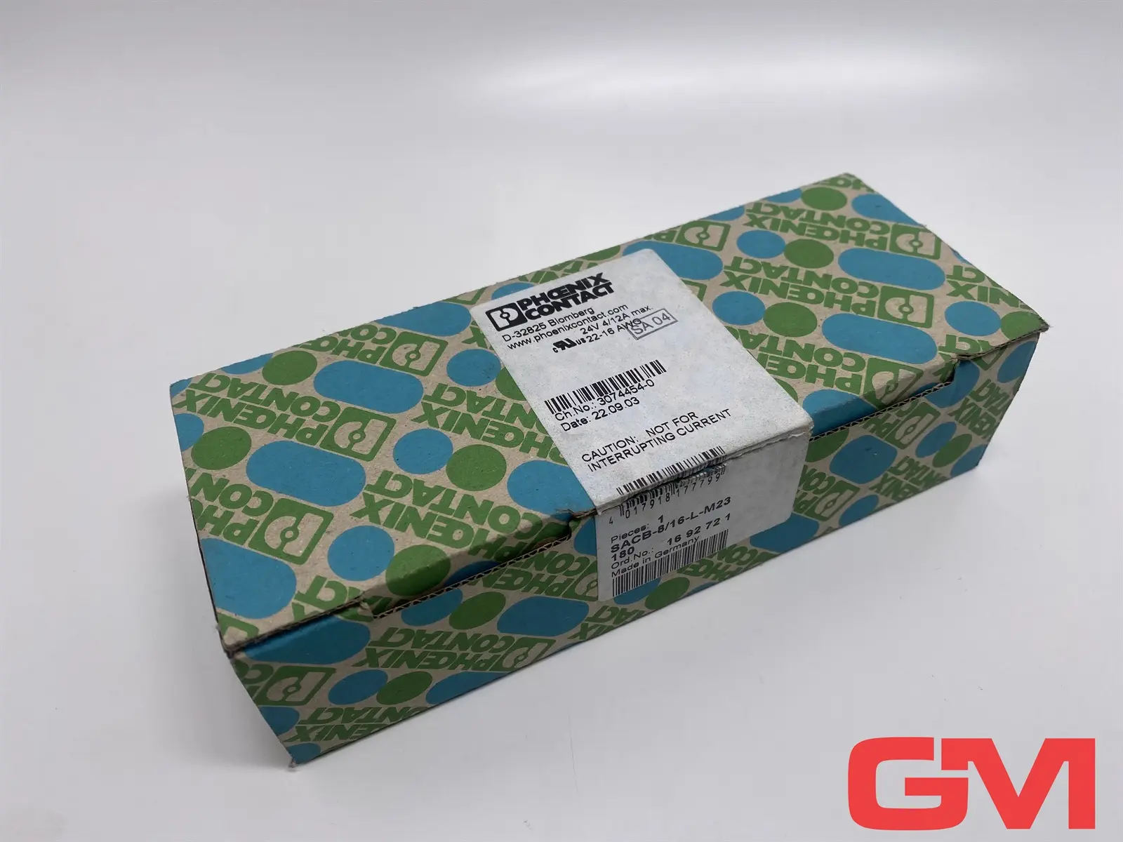 Produktfoto 1 von Phoenix Contact Verteilerbox SACB-8/16-L-M23 180 1692721 Distributor box