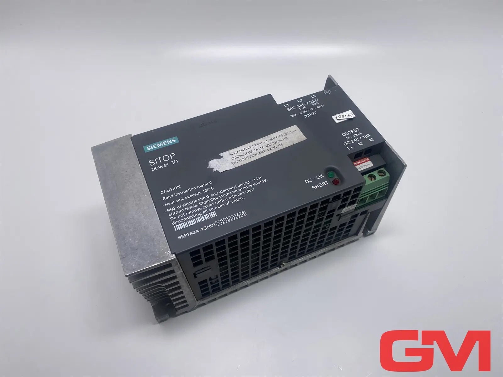 Produktfoto 1 von Siemens Stromversorgung 85044090 stabilized power supply SITOP power10 E-Stand 1