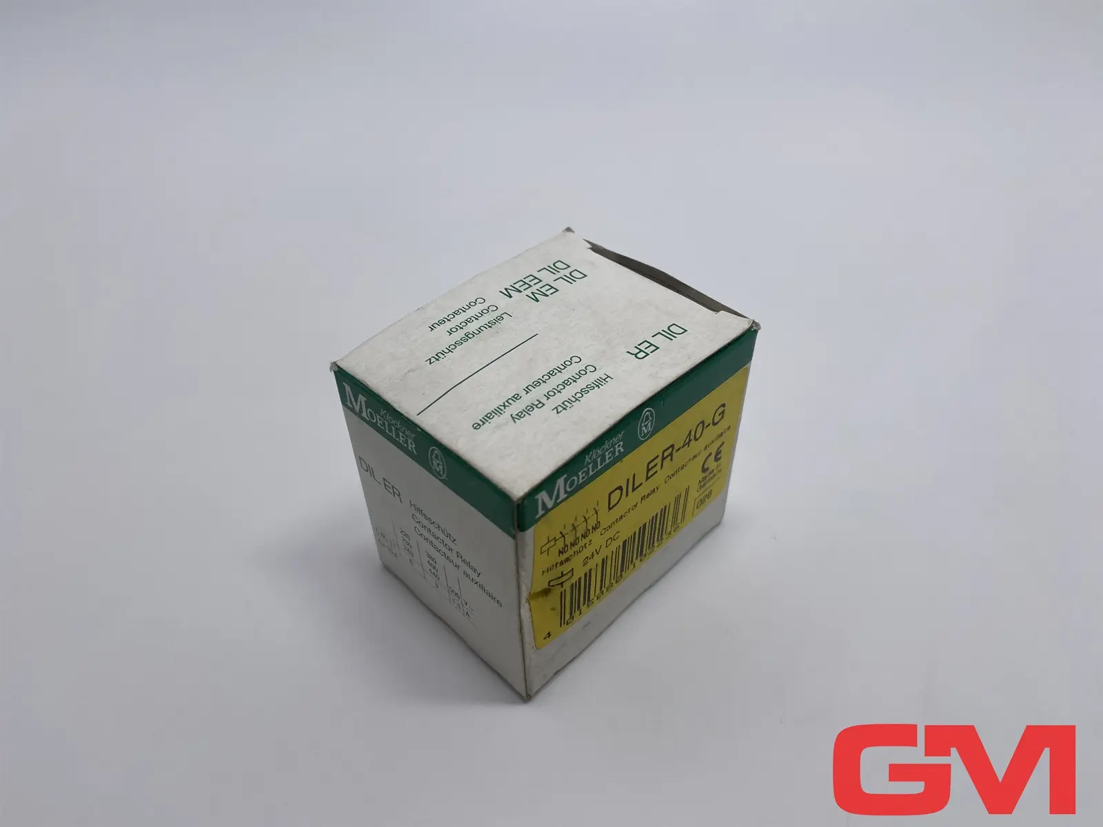 Produktfoto 1 von Klöckner Moeller Hilfsschütz DILER-40-G auxiliary contactor relay 24V DC 4NO