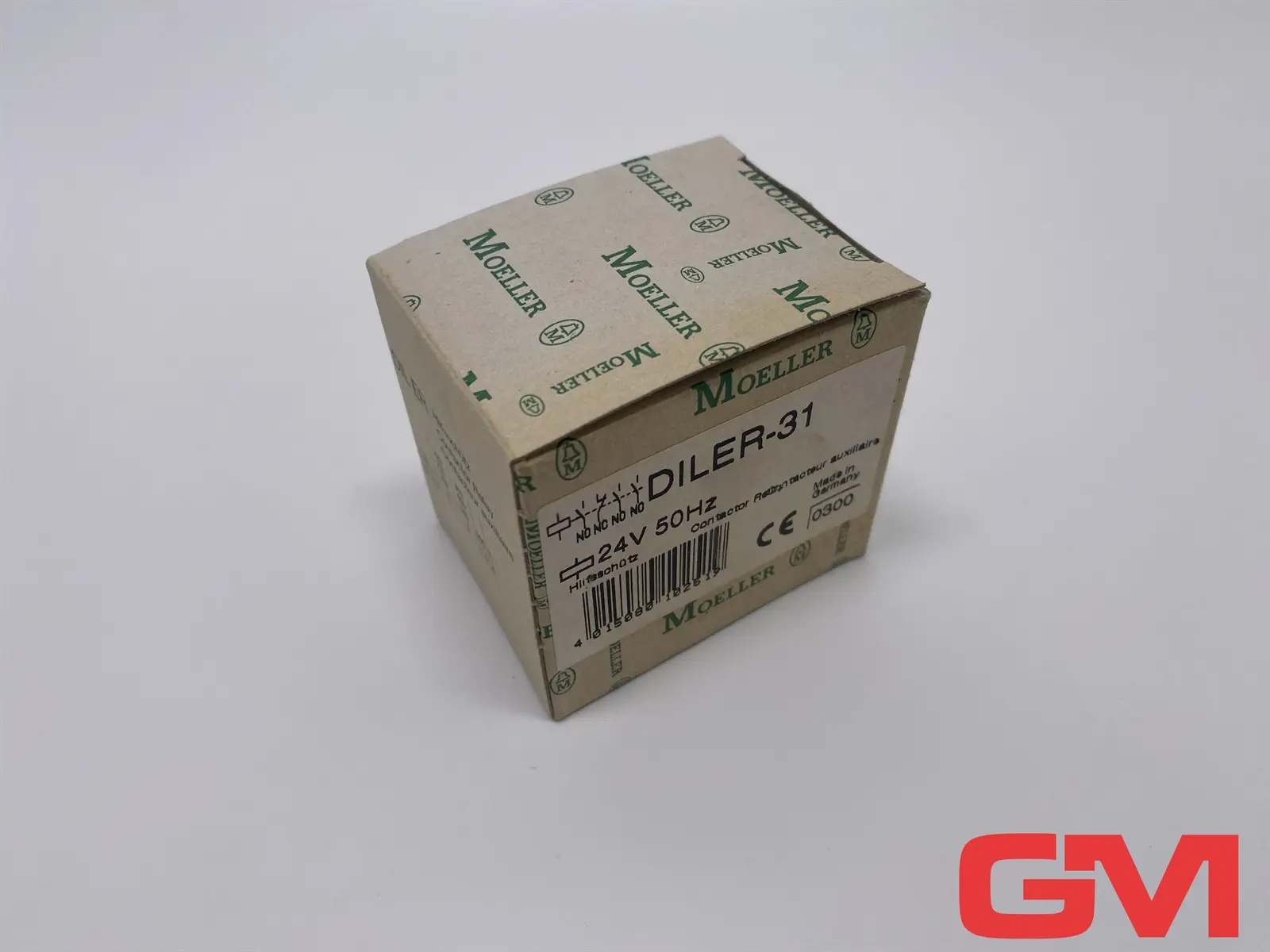 Produktfoto 1 von Moeller Hilfsschütz DILER-31 contactor relay 24V 50Hz 31E Schütz 3NO + 1NC