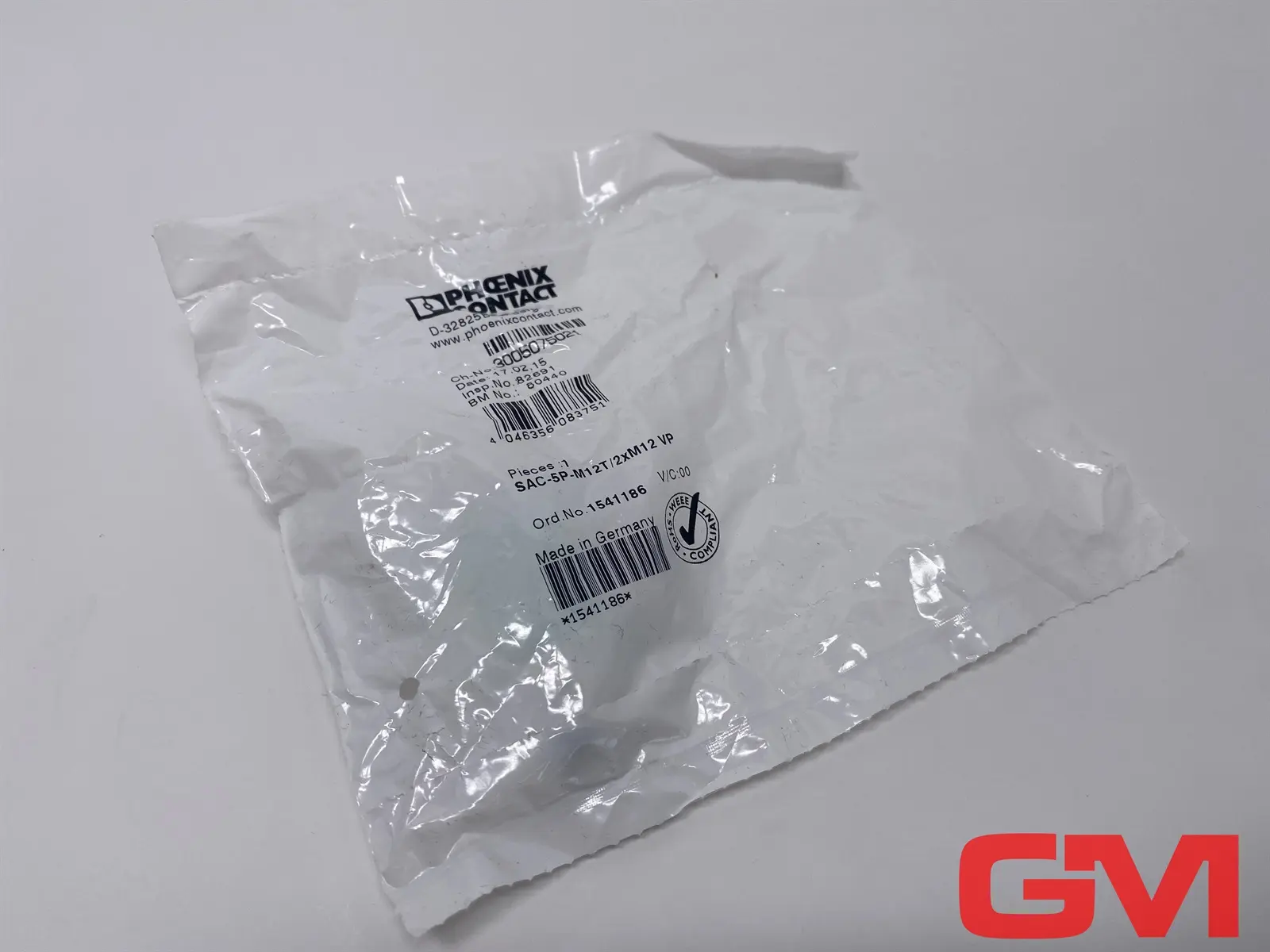 Produktfoto 1 von Phoenix Contact T-Verteiler SAC-5P-M12T/2XM12 VP T-distributor 1541186