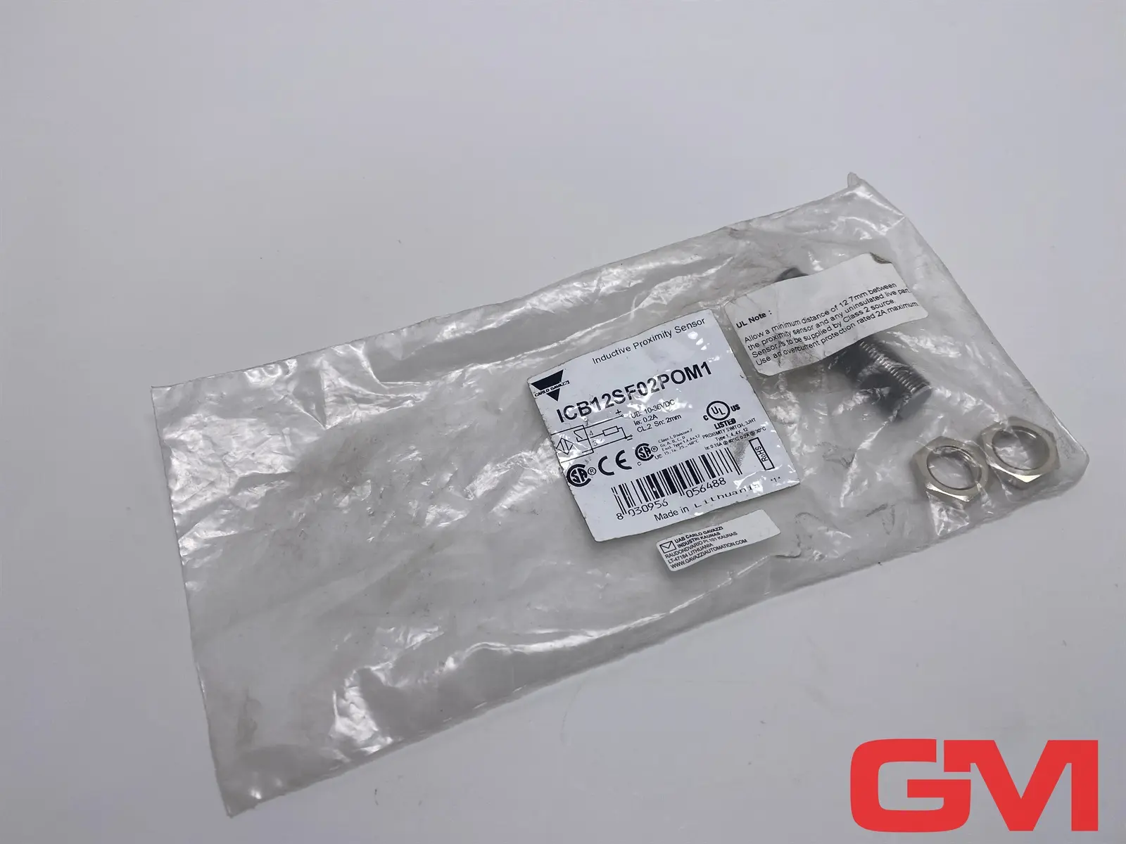 Produktfoto 1 von Carlo Gavazzi Näherungsschalter ICB12SF02POM1 inductive proximity switch