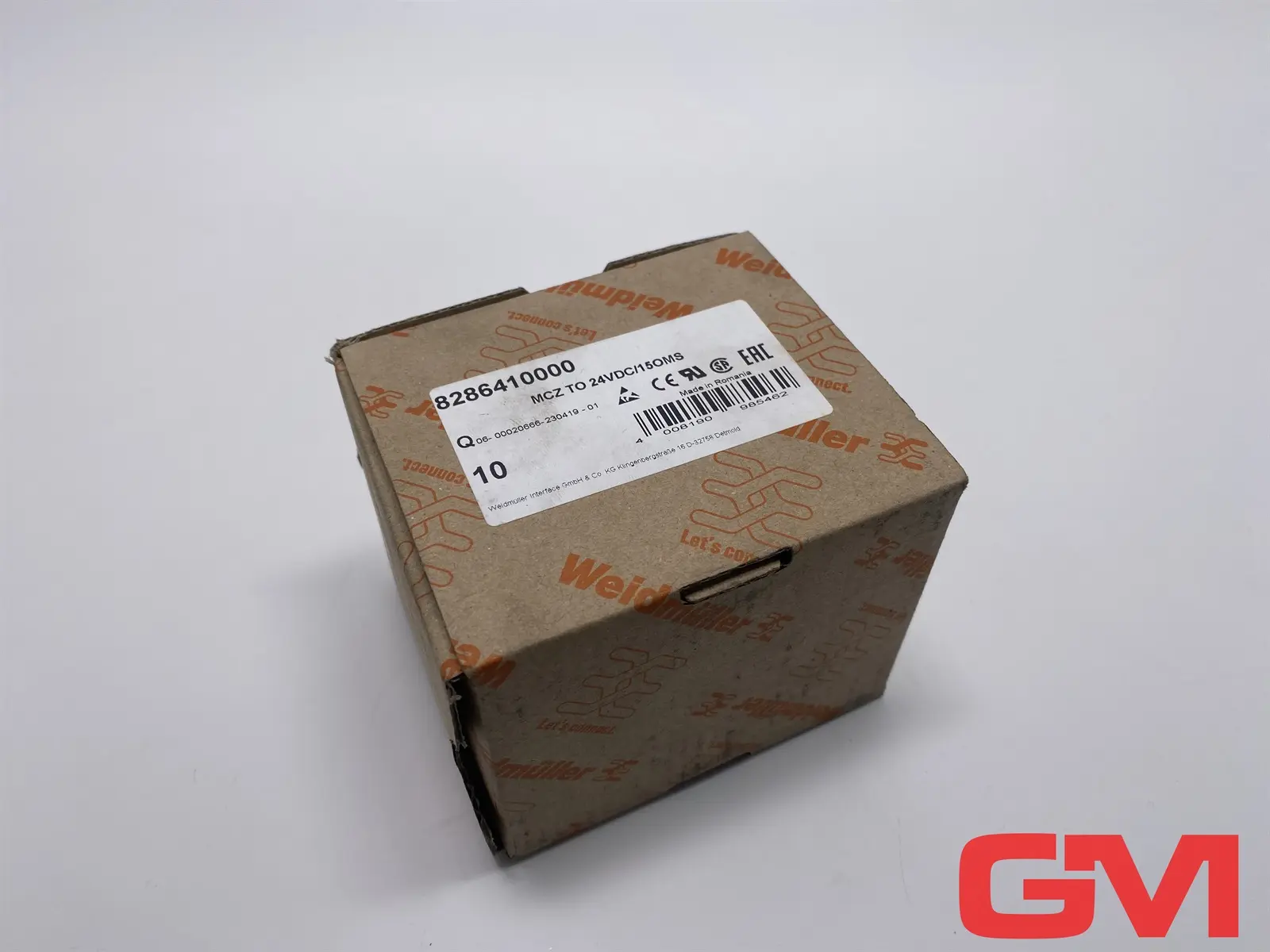 Produktfoto 1 von VPE x10 Weidmüller Zeitrelais MCZ TO 24VDC/150MS time relay 8286410000
