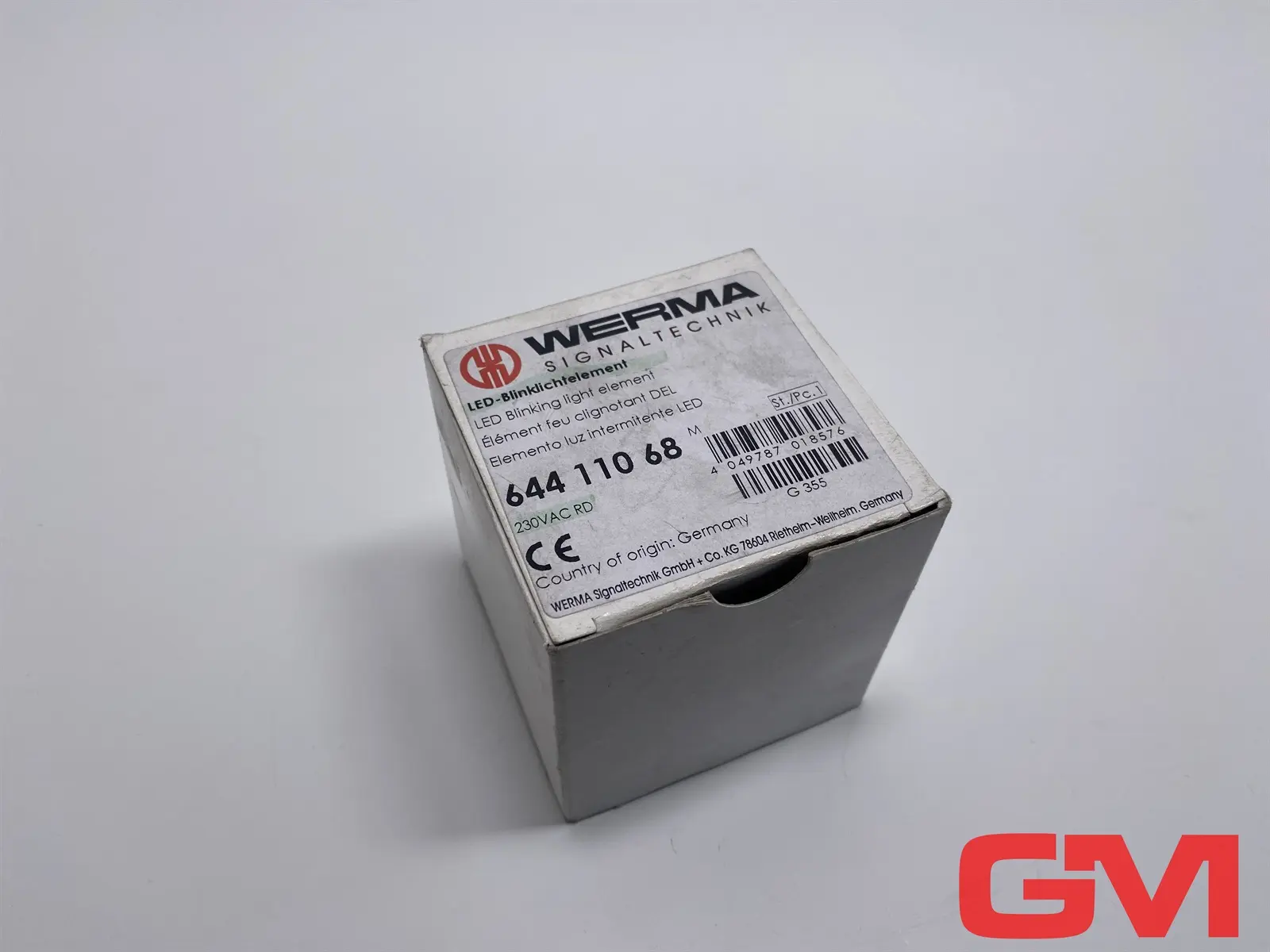 Produktfoto 1 von Werma LED-Blinklichtelement 644 110 68 blinking light element 644.110.68 230VAC
