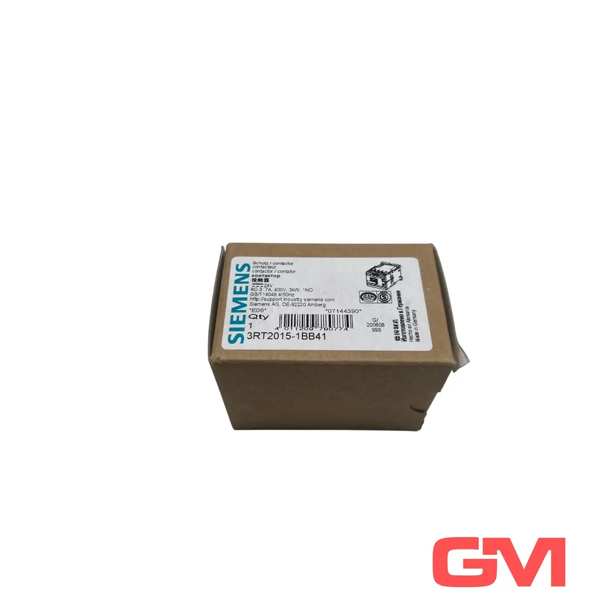 Produktfoto 1 von Siemens Leistungsschütz 3RT2015-1BB41 power contactor relay DC 24V 1NO
