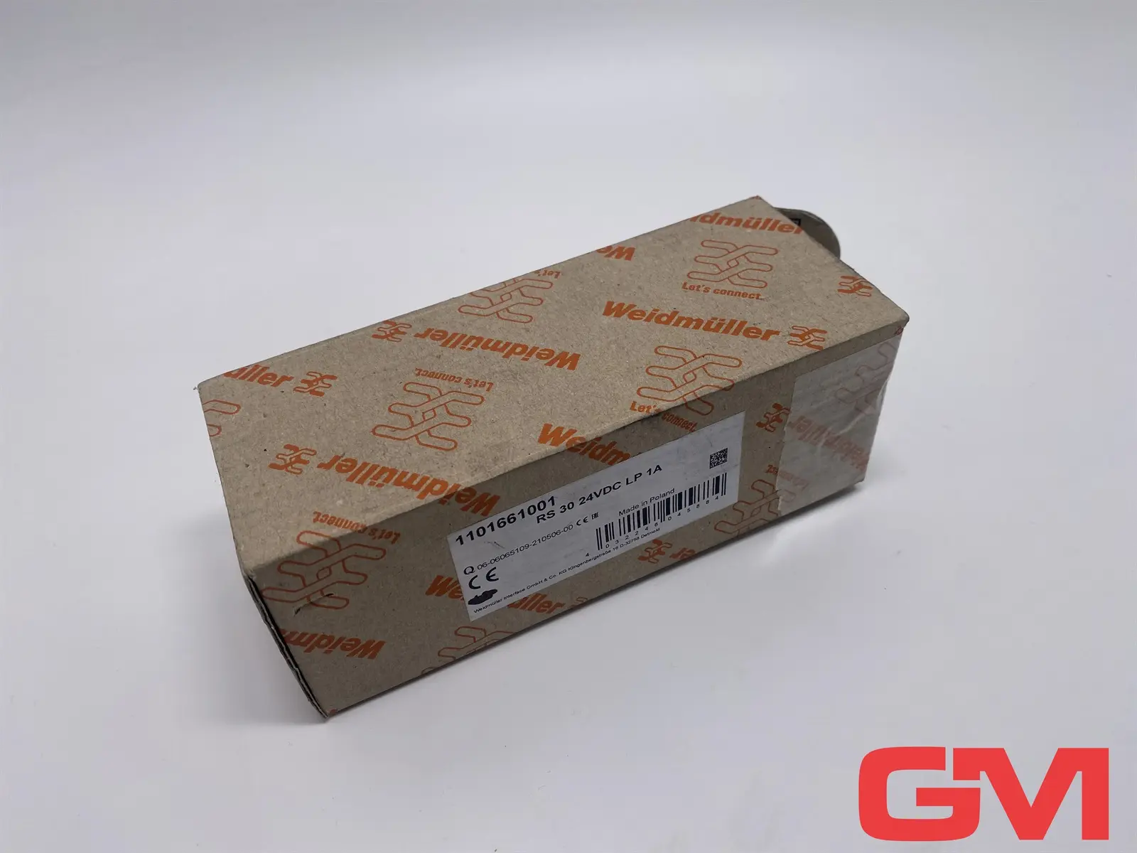 Produktfoto 1 von VE 4x Weidmüller Relaiskoppler RS 30 24VDC LP 1A relay coupling 1101661001