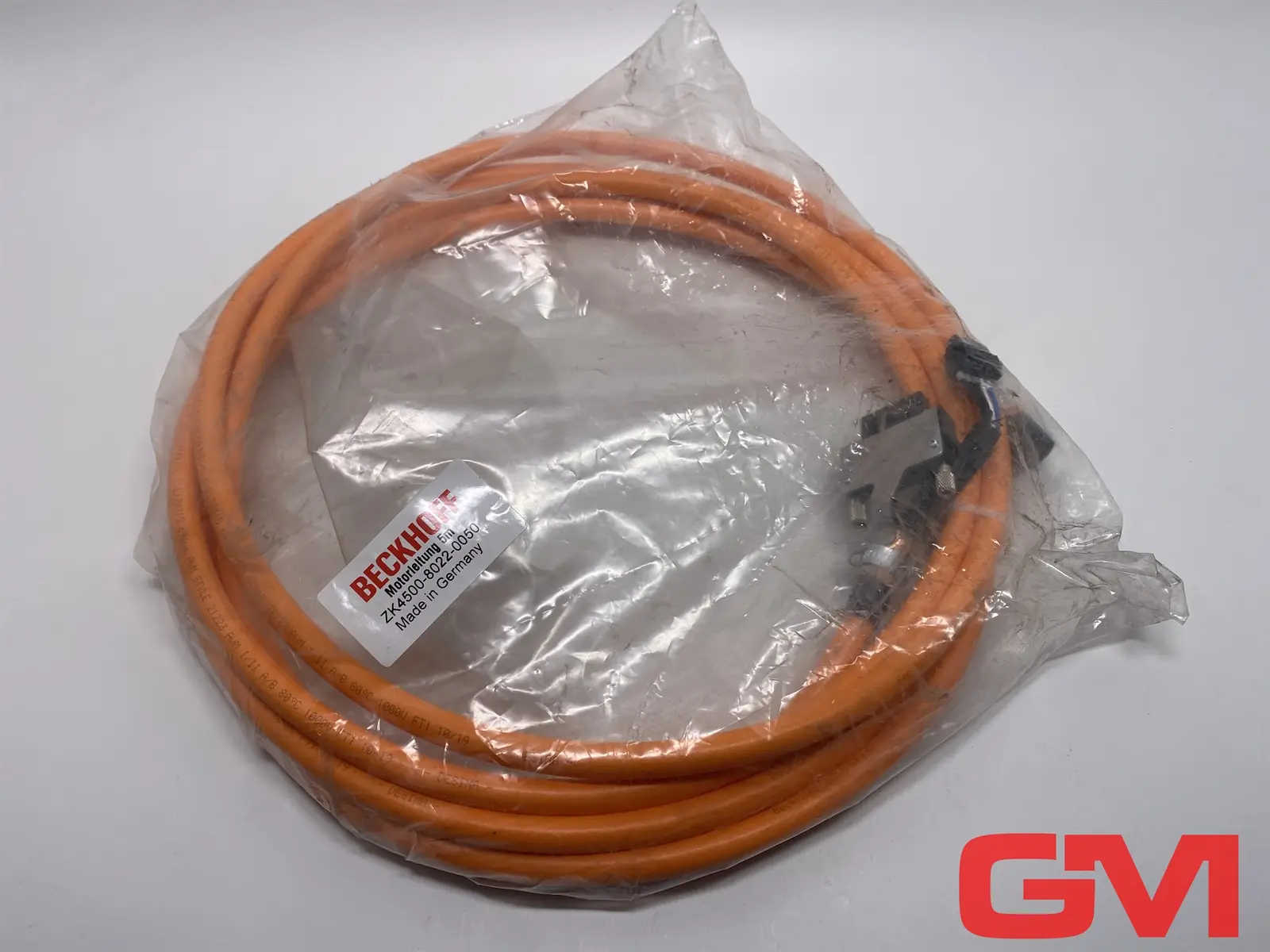 Produktfoto 1 von Beckhoff Motorleitung ZK4500-8022-0050 mototr cable 5m Motoranschlussleitung