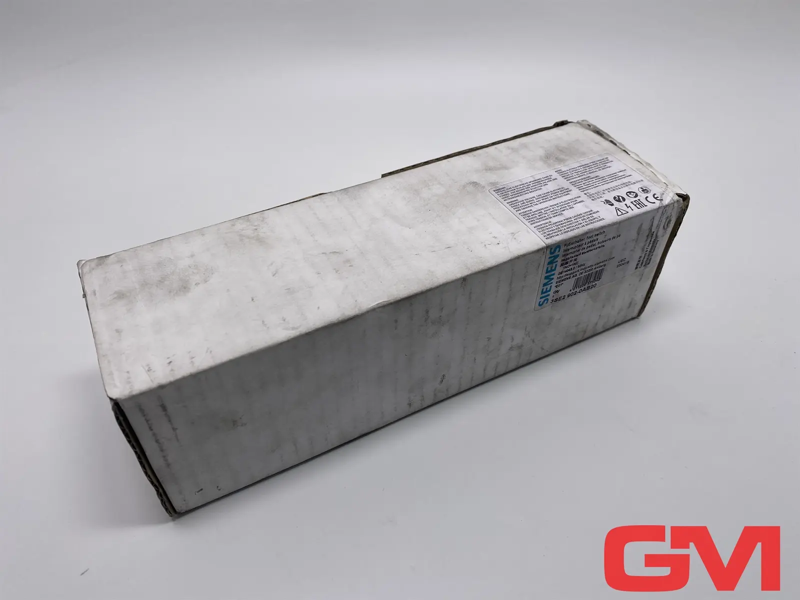 Produktfoto 1 von Siemens Fußtaster 3SE2902-0AB20 Momentary-contact foot switch 1S + 1Ö